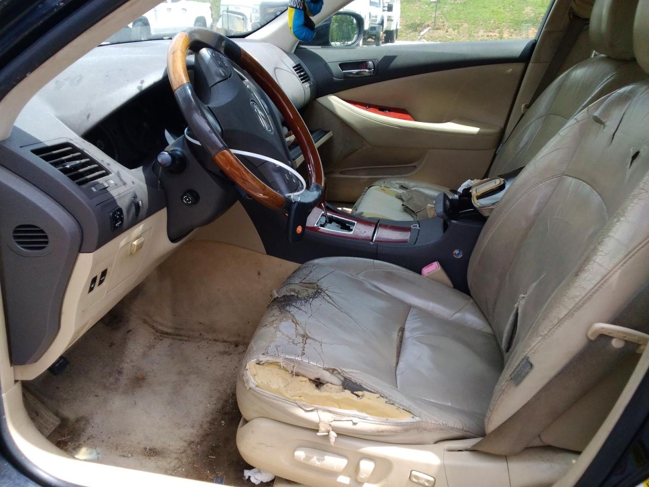 2008 Lexus Es 350 Base Blue vin: JTHBJ46G482202808