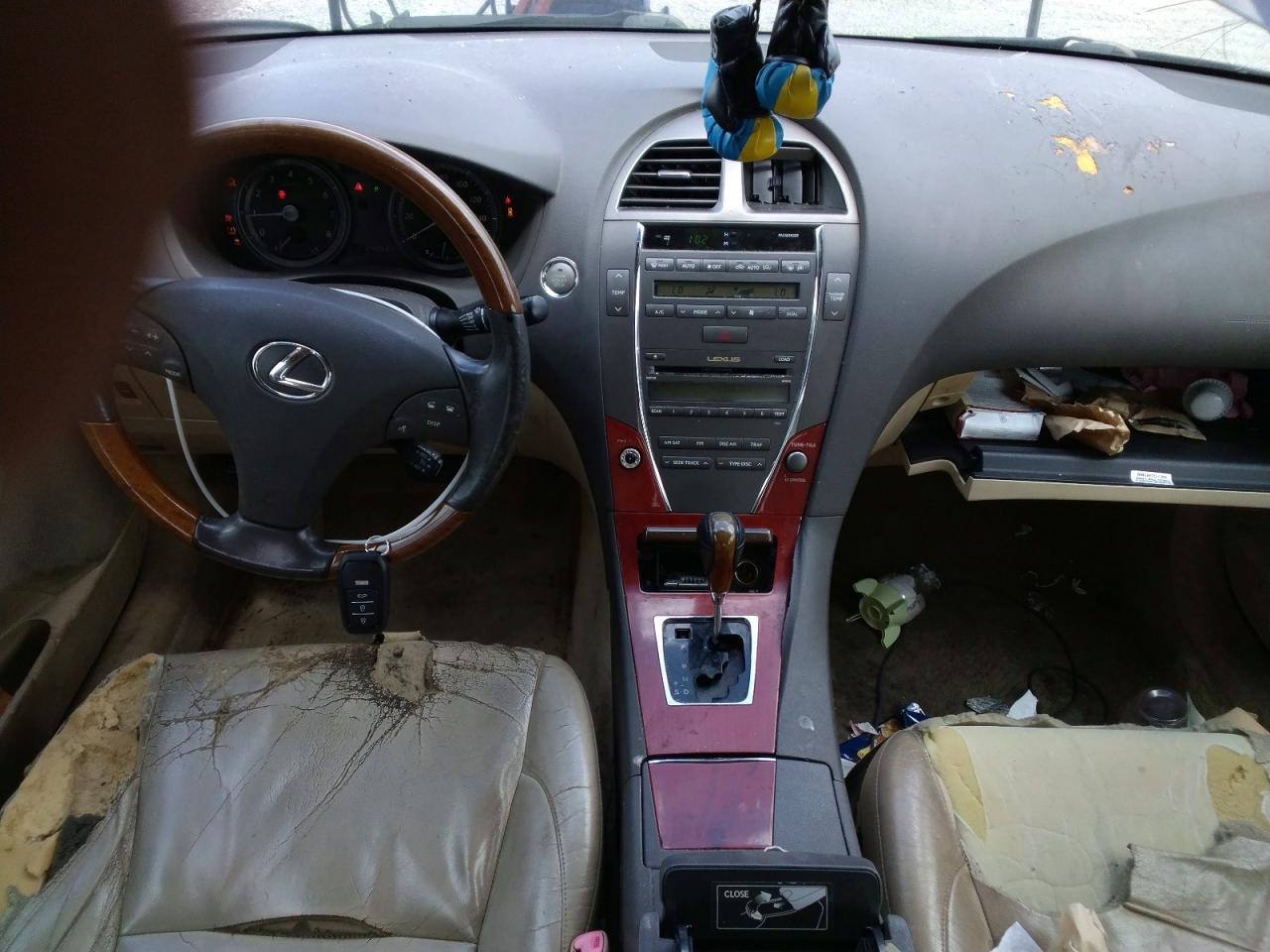 2008 Lexus Es 350 Base Blue vin: JTHBJ46G482202808