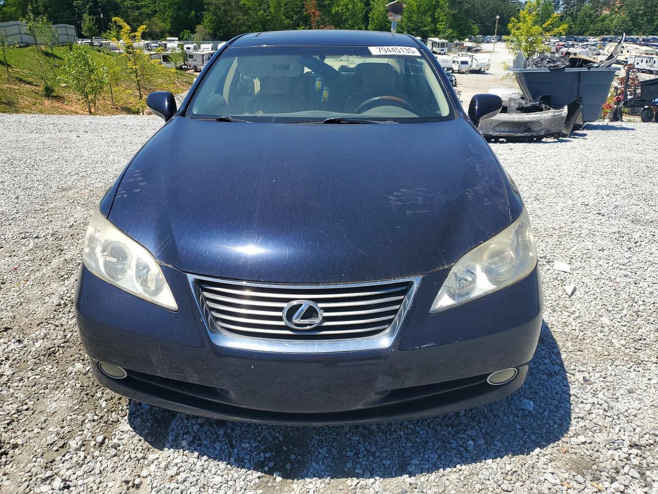 2008 Lexus Es 350 Base Blue vin: JTHBJ46G482202808