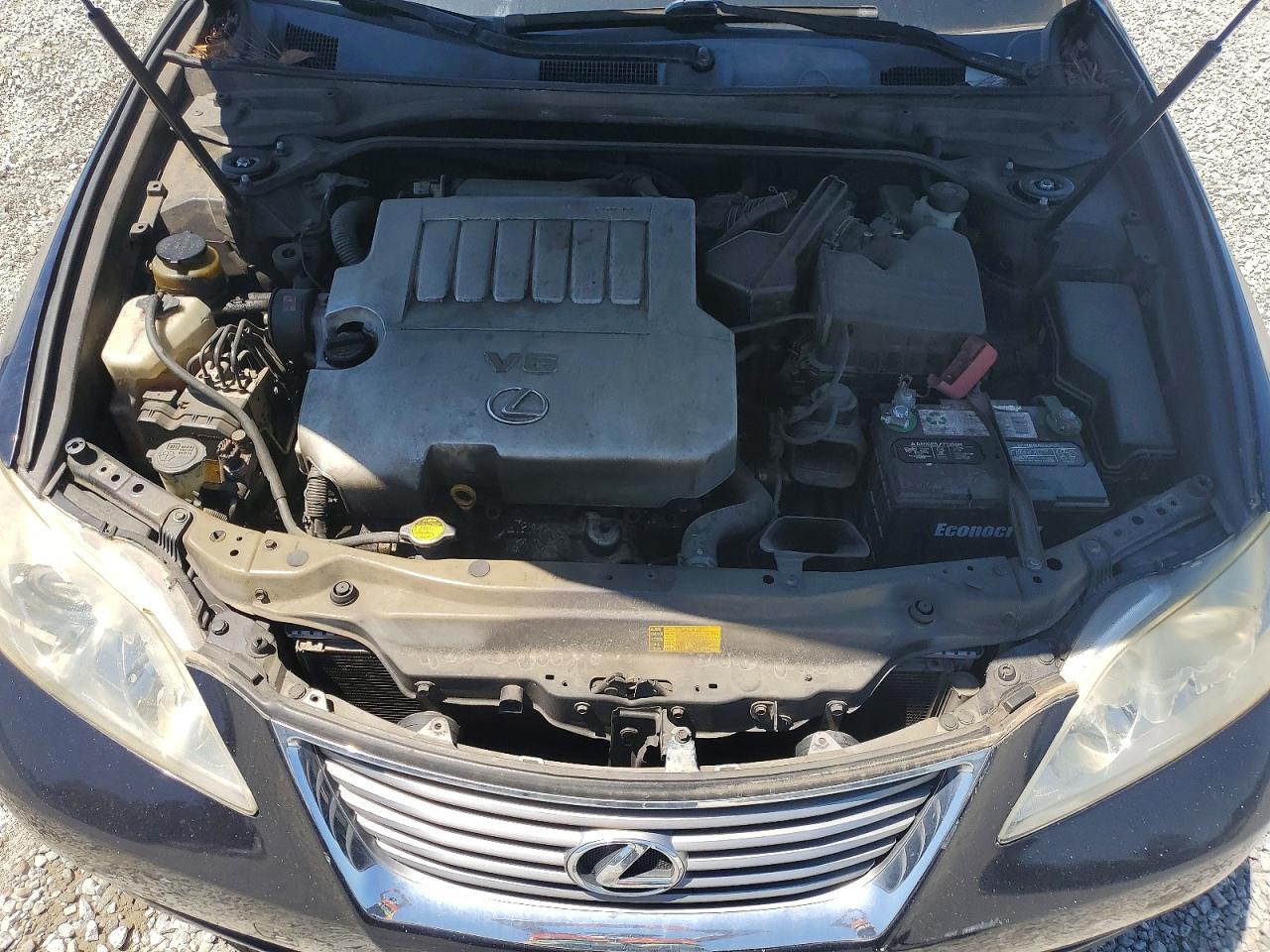 2008 Lexus Es 350 Base Blue vin: JTHBJ46G482202808