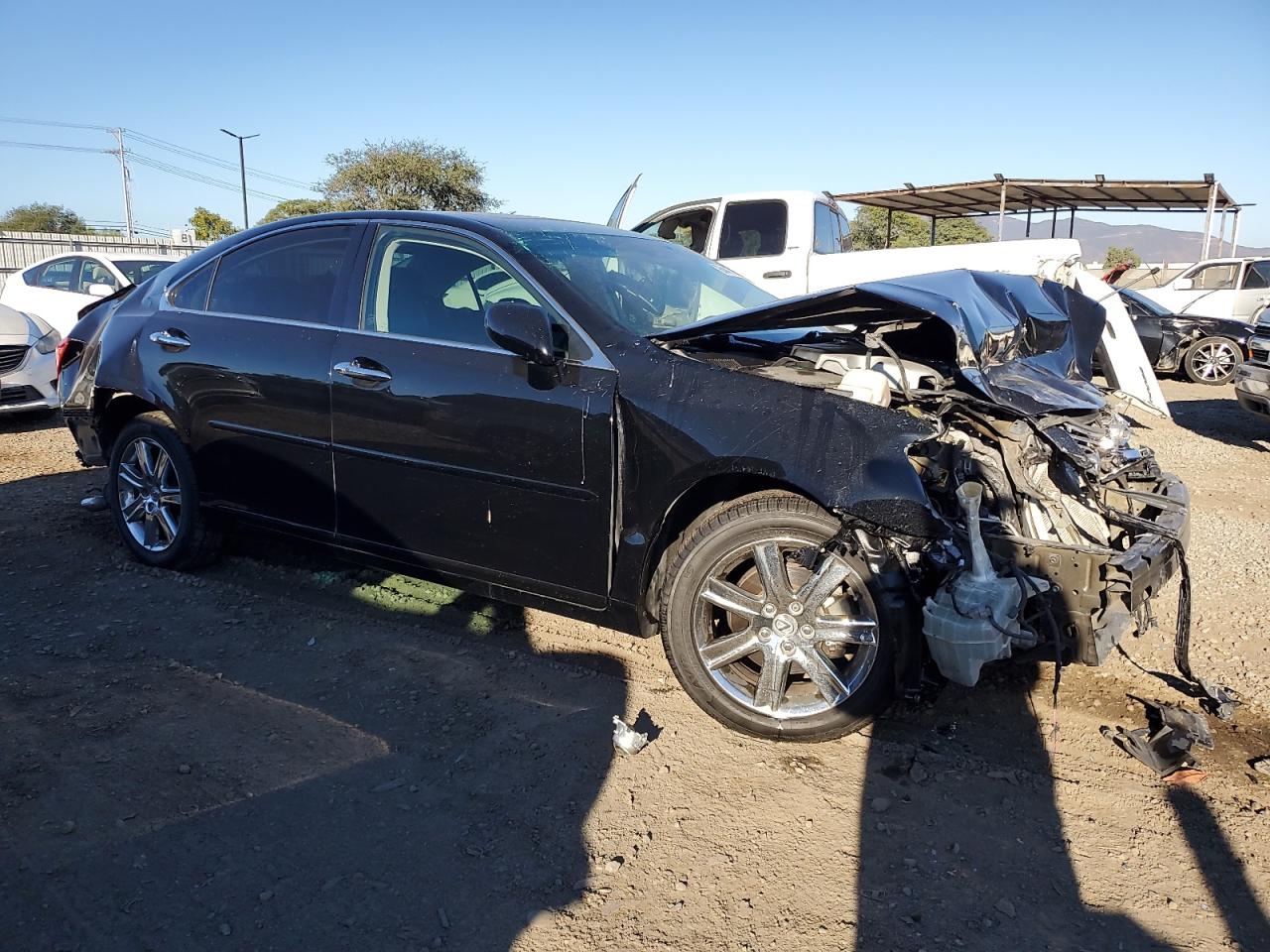 2008 Lexus Es 350 Черный vin: JTHBJ46G482205465