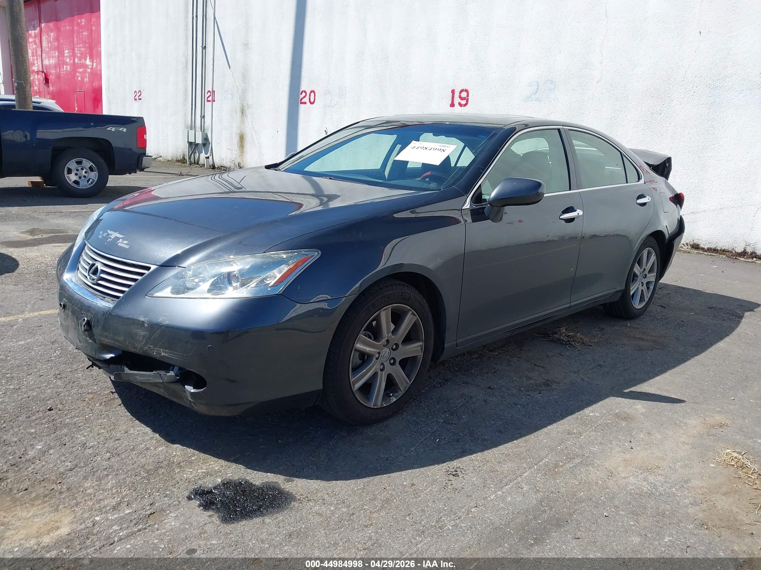 2008 Lexus Es 350   Black vin: JTHBJ46G482206678
