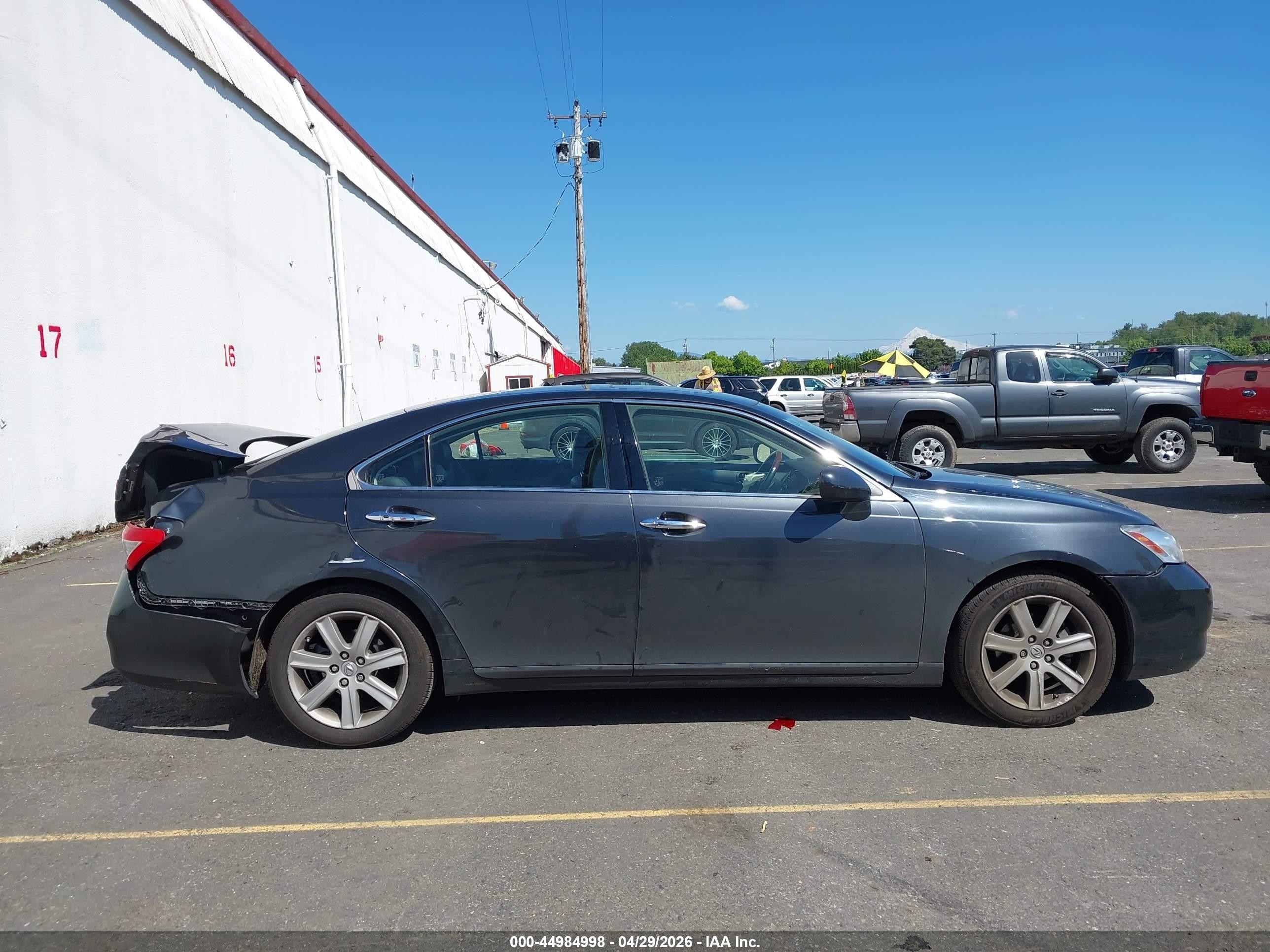 2008 Lexus Es 350   Black vin: JTHBJ46G482206678