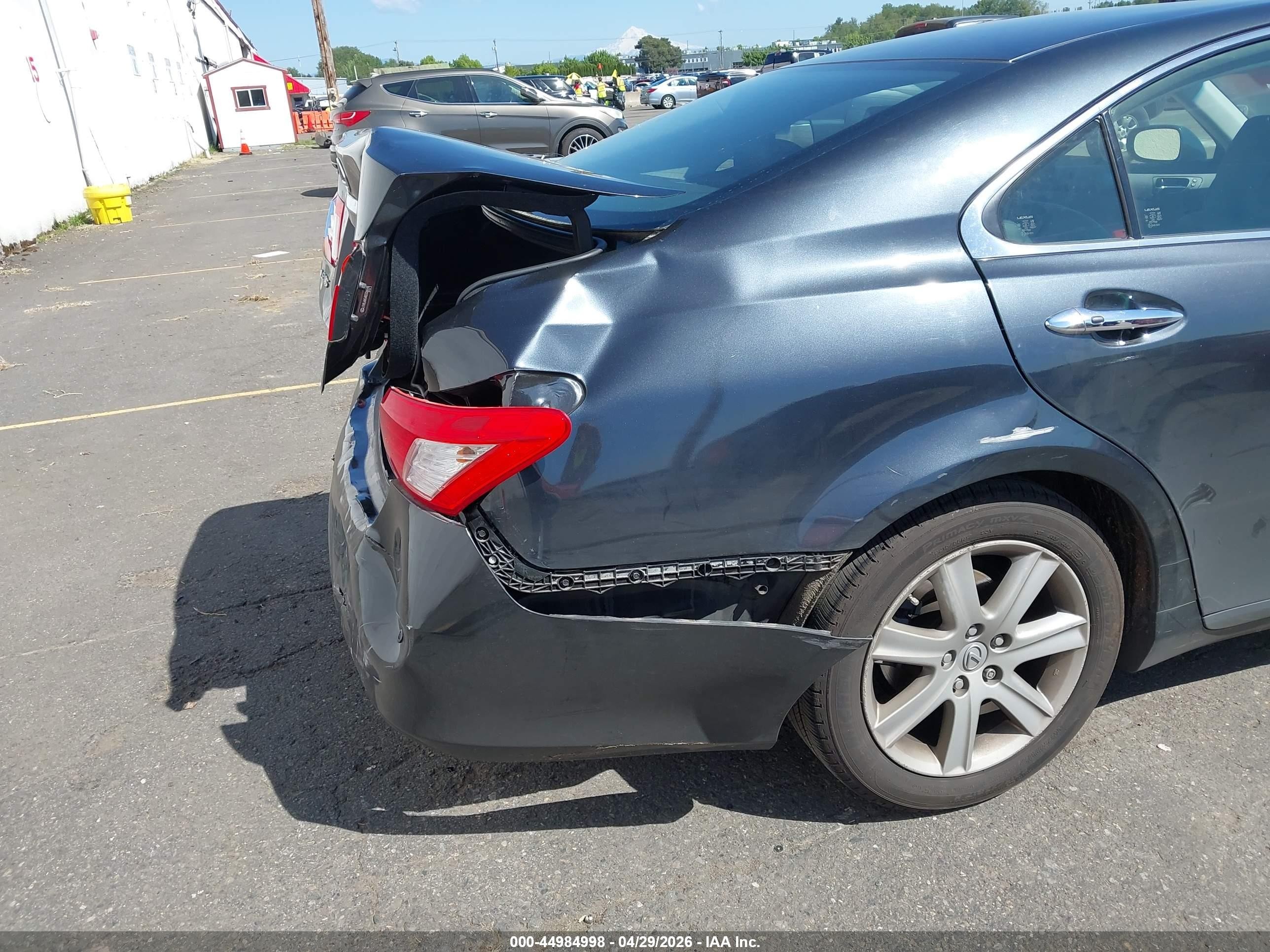2008 Lexus Es 350   Black vin: JTHBJ46G482206678