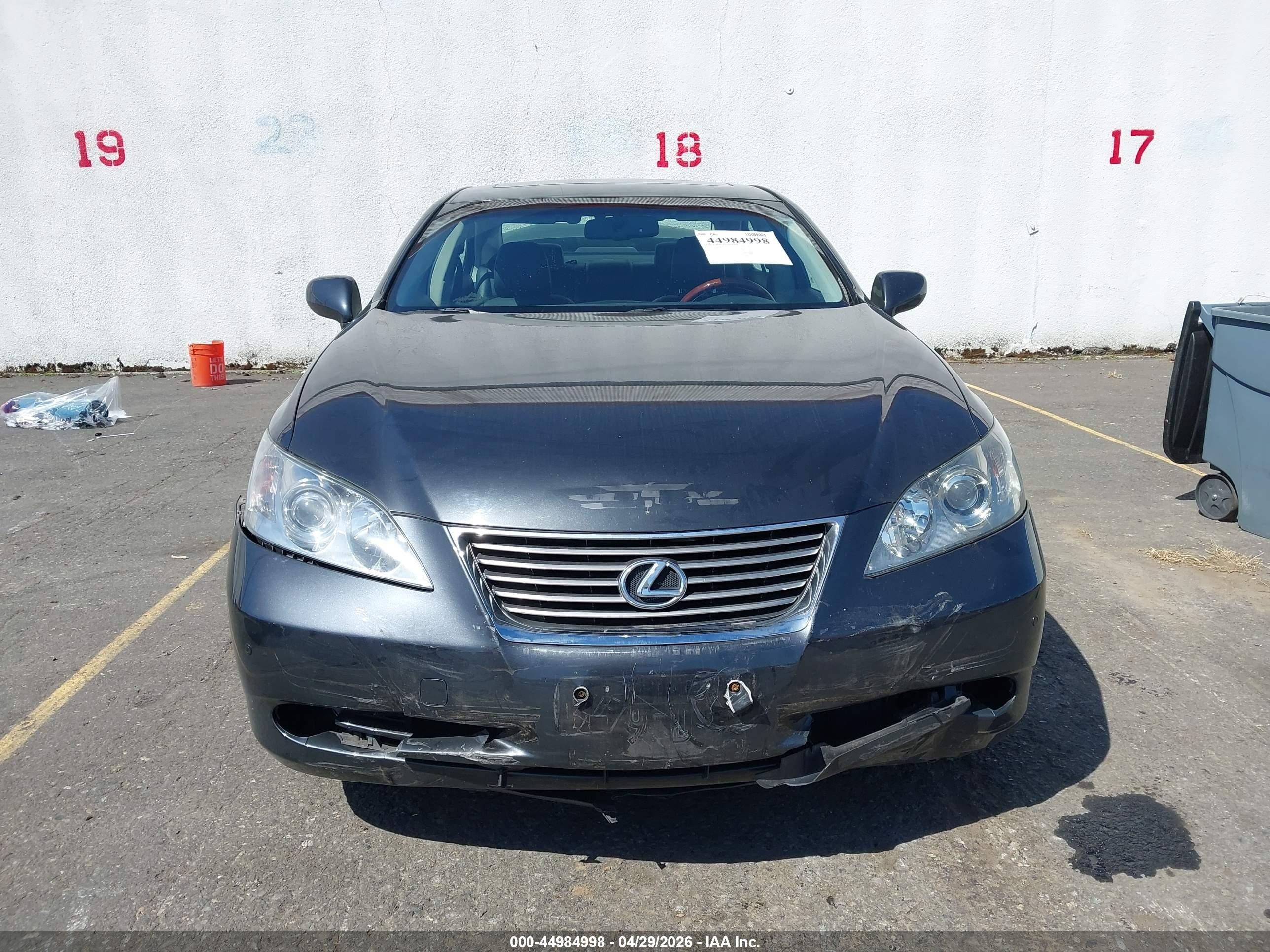 2008 Lexus Es 350   Black vin: JTHBJ46G482206678