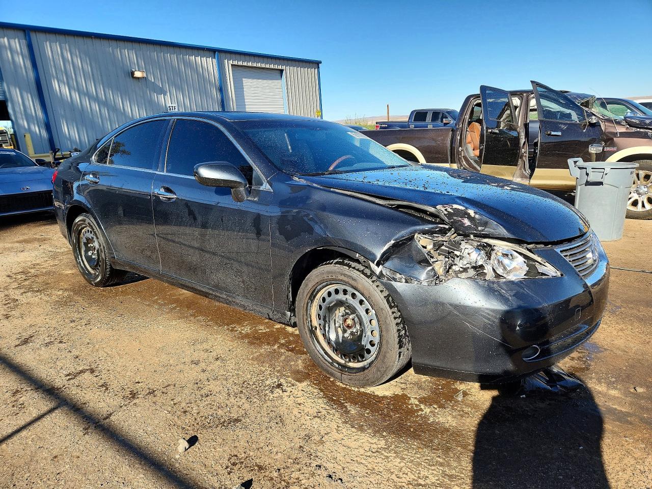 2008 Lexus Es 350 Black vin: JTHBJ46G482208432