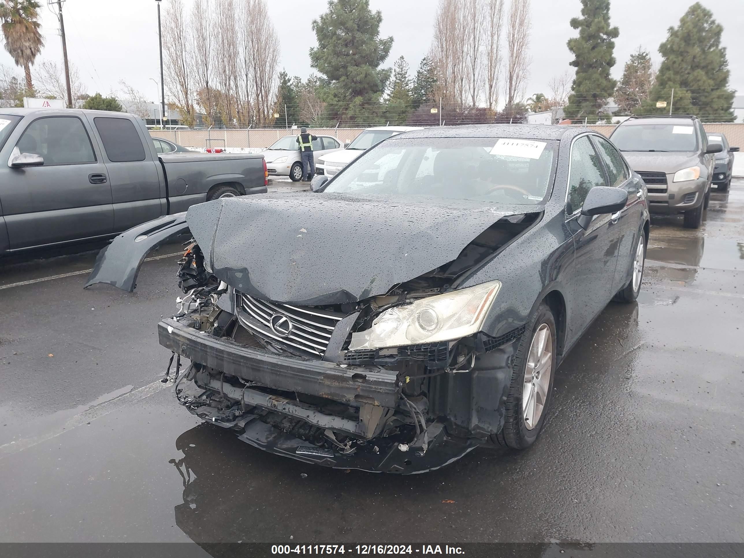 2008 Lexus Es 350   Gray vin: JTHBJ46G482209757
