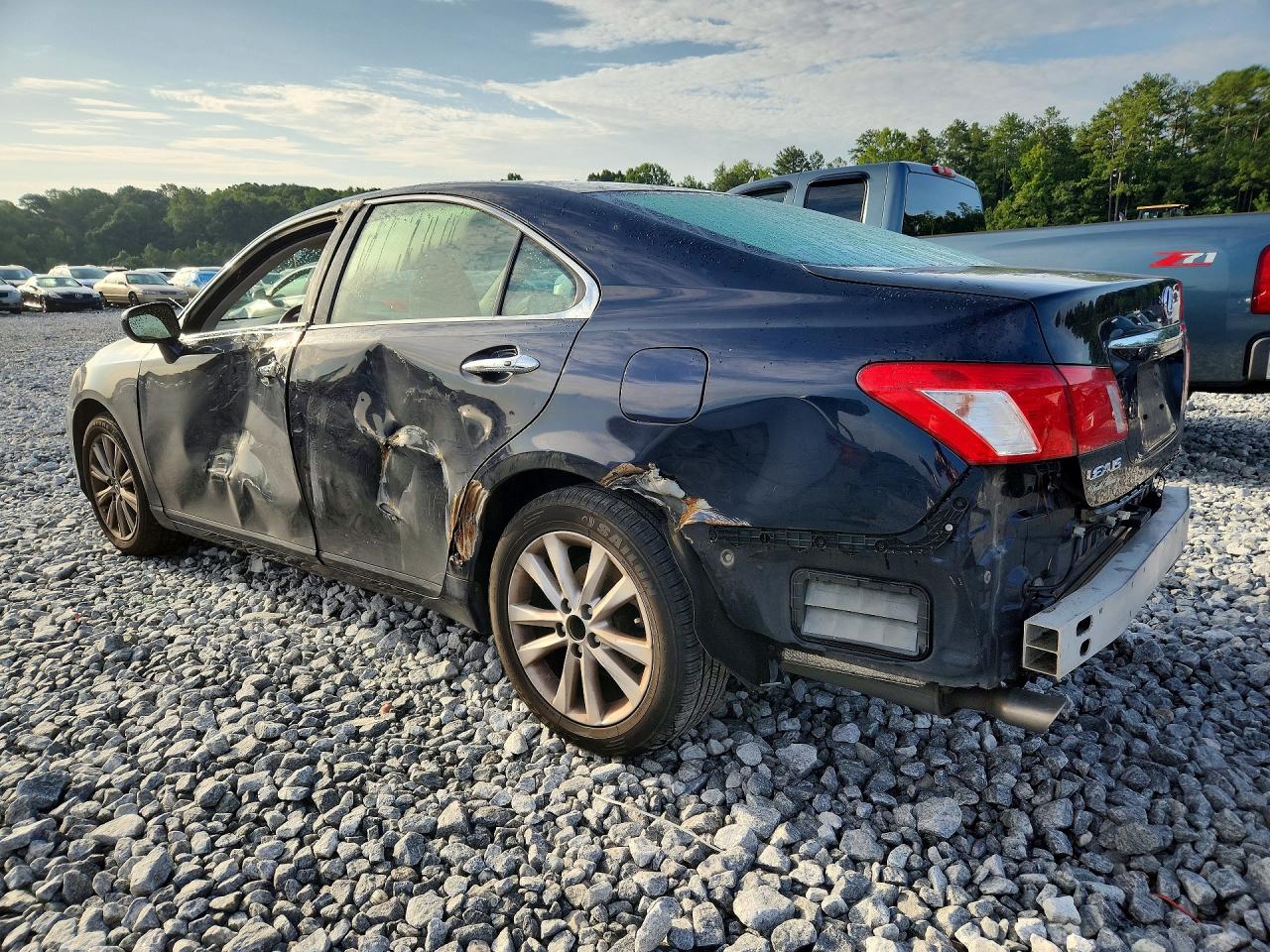 2008 Lexus Es 350 Blue vin: JTHBJ46G482224873