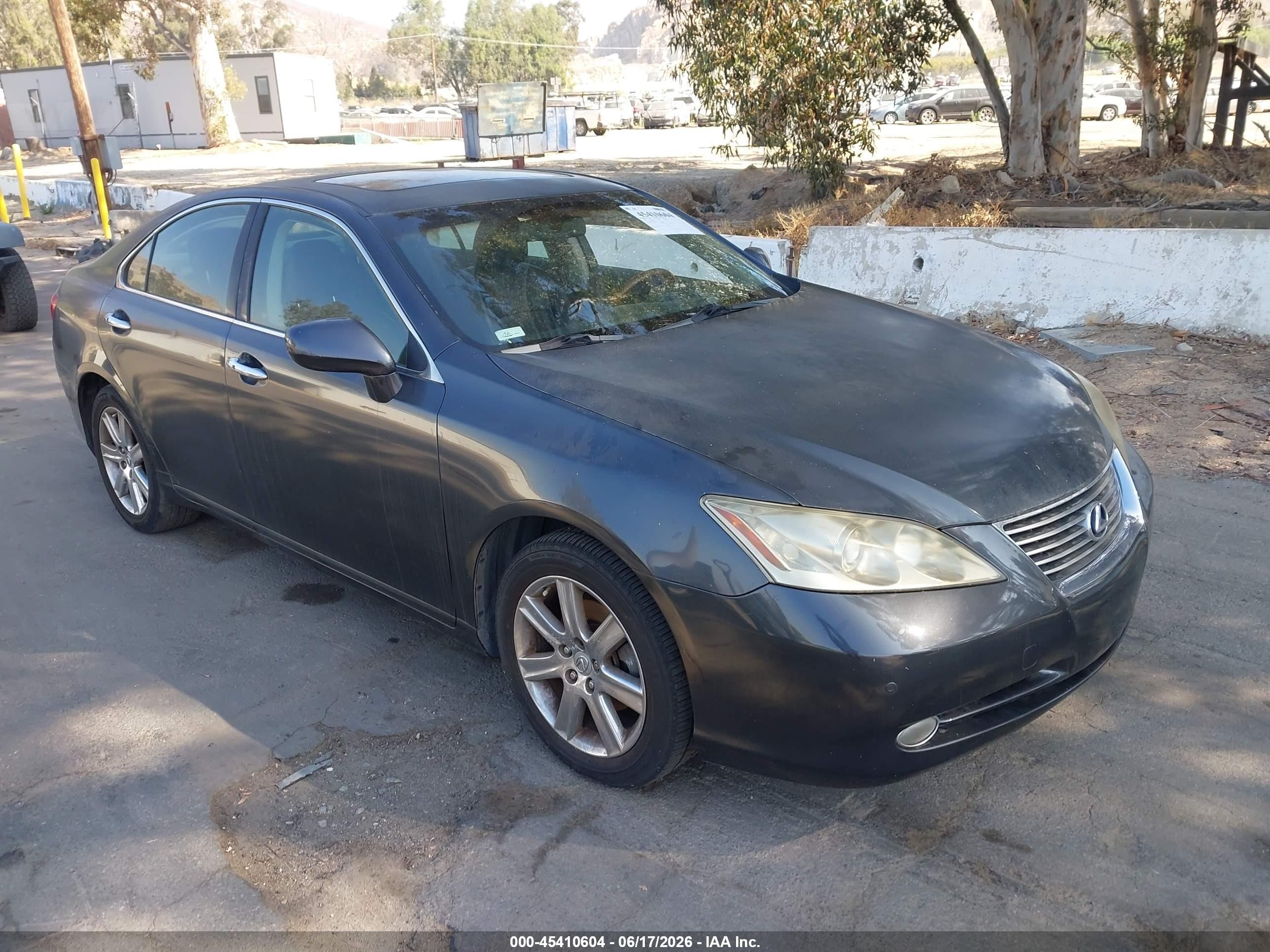 2008 Lexus Es 350 Gray vin: JTHBJ46G482238711