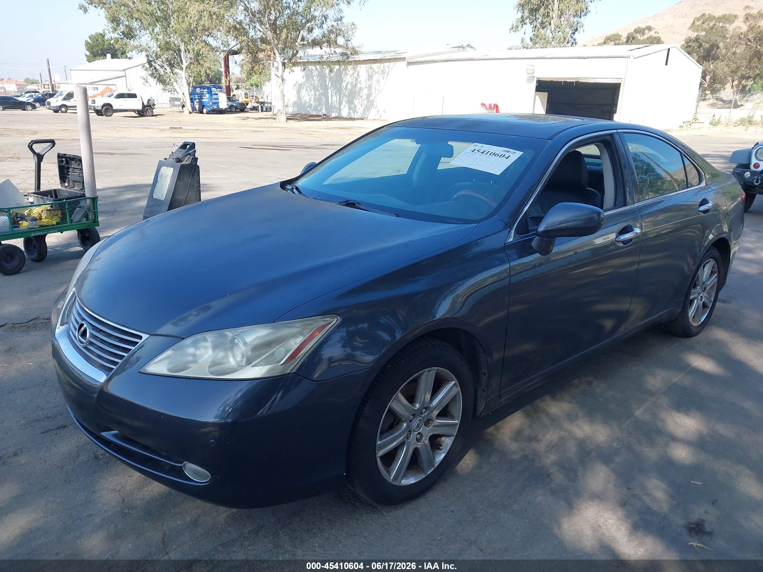 2008 Lexus Es 350 Gray vin: JTHBJ46G482238711
