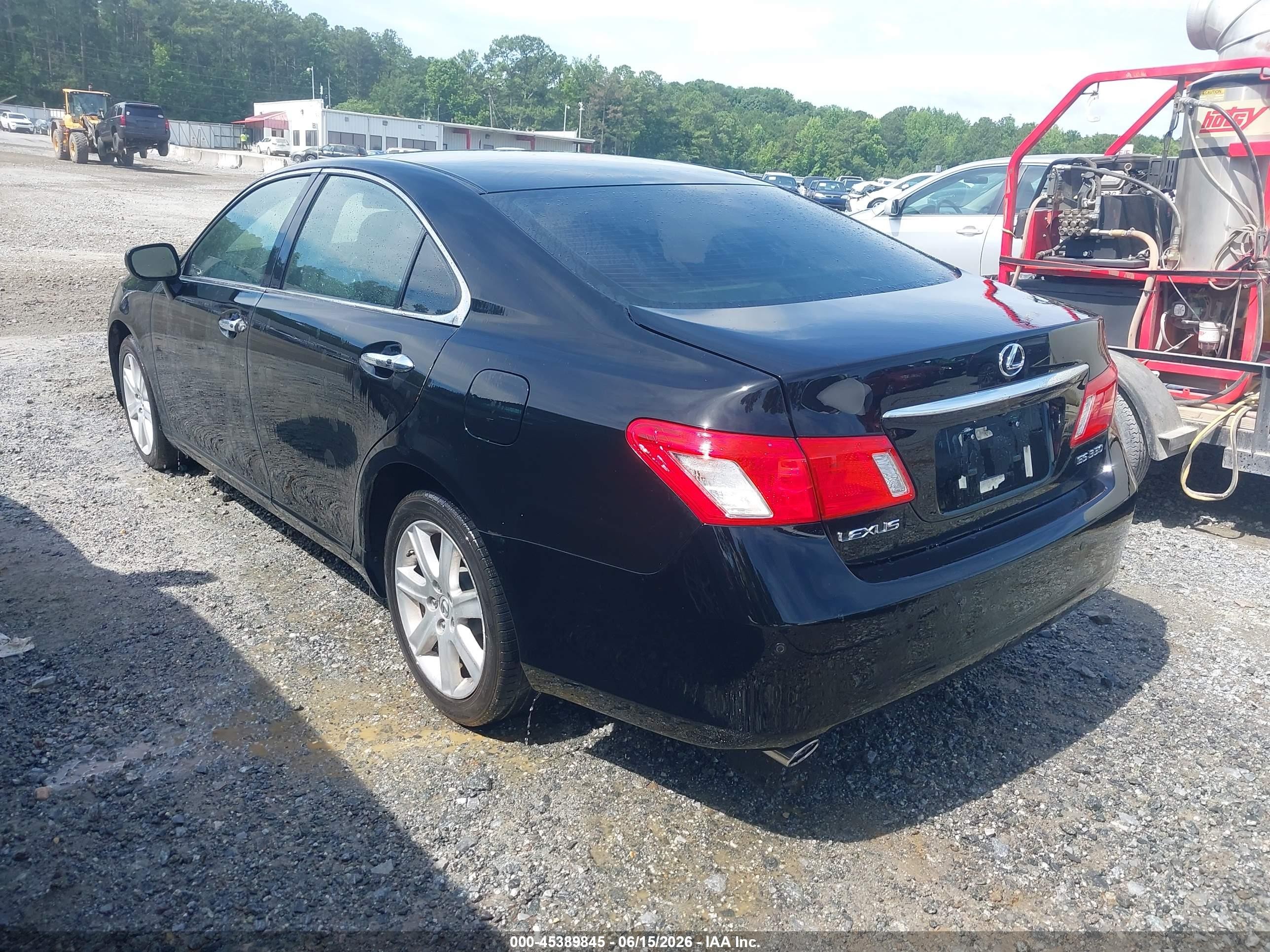 2008 Lexus Es 350   Black vin: JTHBJ46G482240281