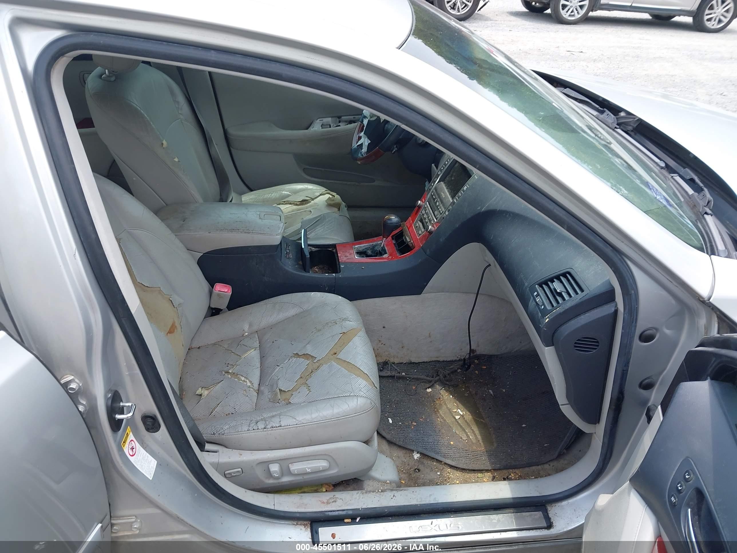 2008 Lexus Es 350   Silver vin: JTHBJ46G482240846