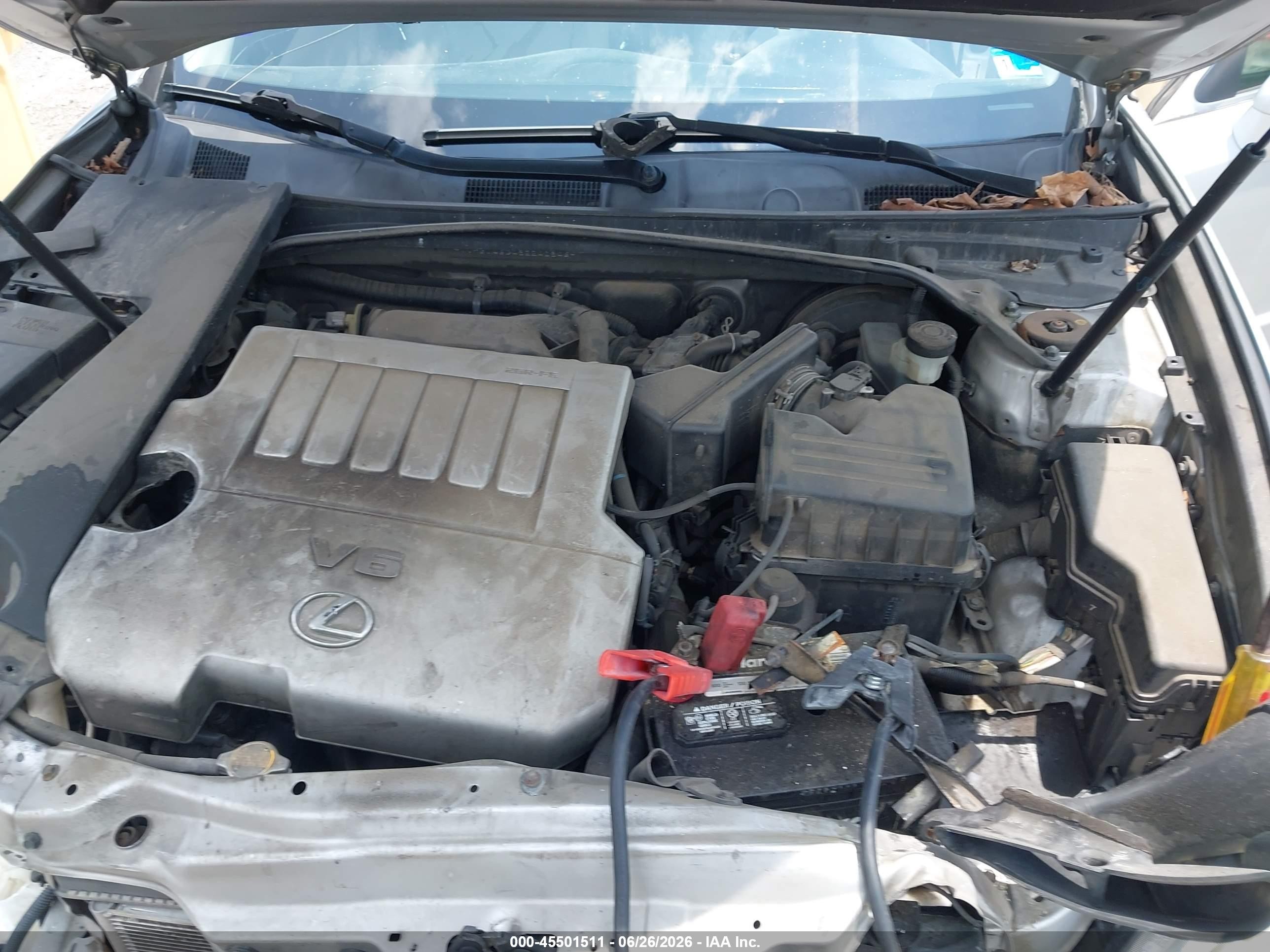 2008 Lexus Es 350   Silver vin: JTHBJ46G482240846