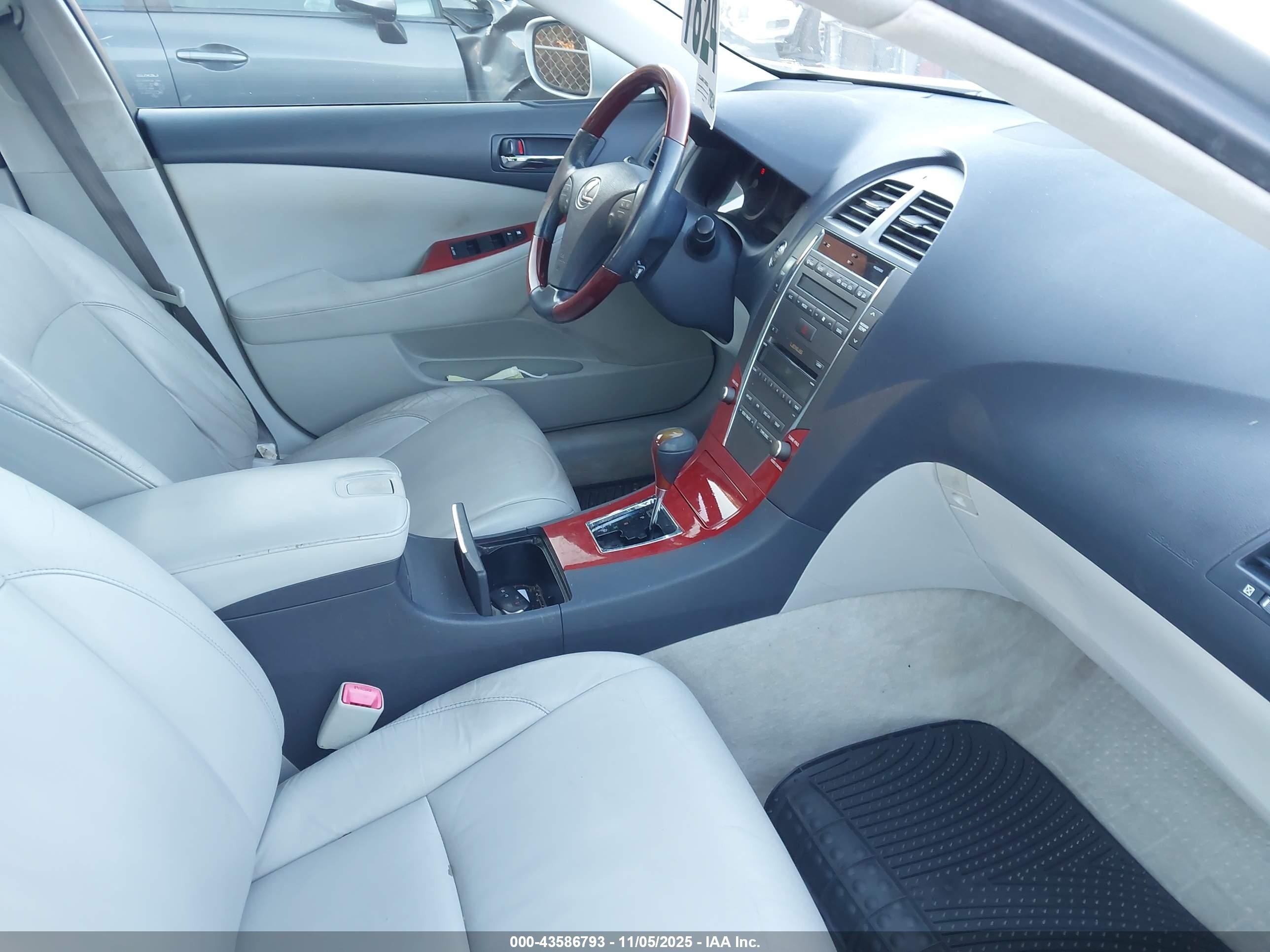 2008 Lexus Es 350   Silver vin: JTHBJ46G482249305