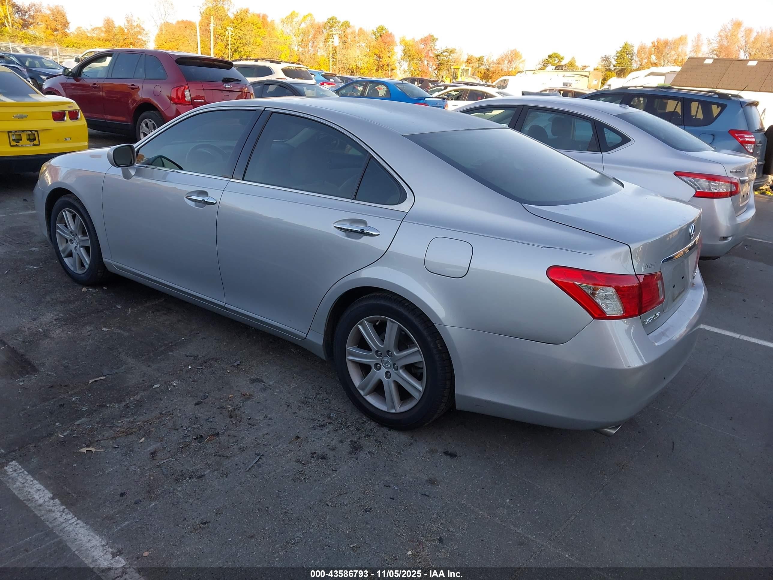 2008 Lexus Es 350   Silver vin: JTHBJ46G482249305