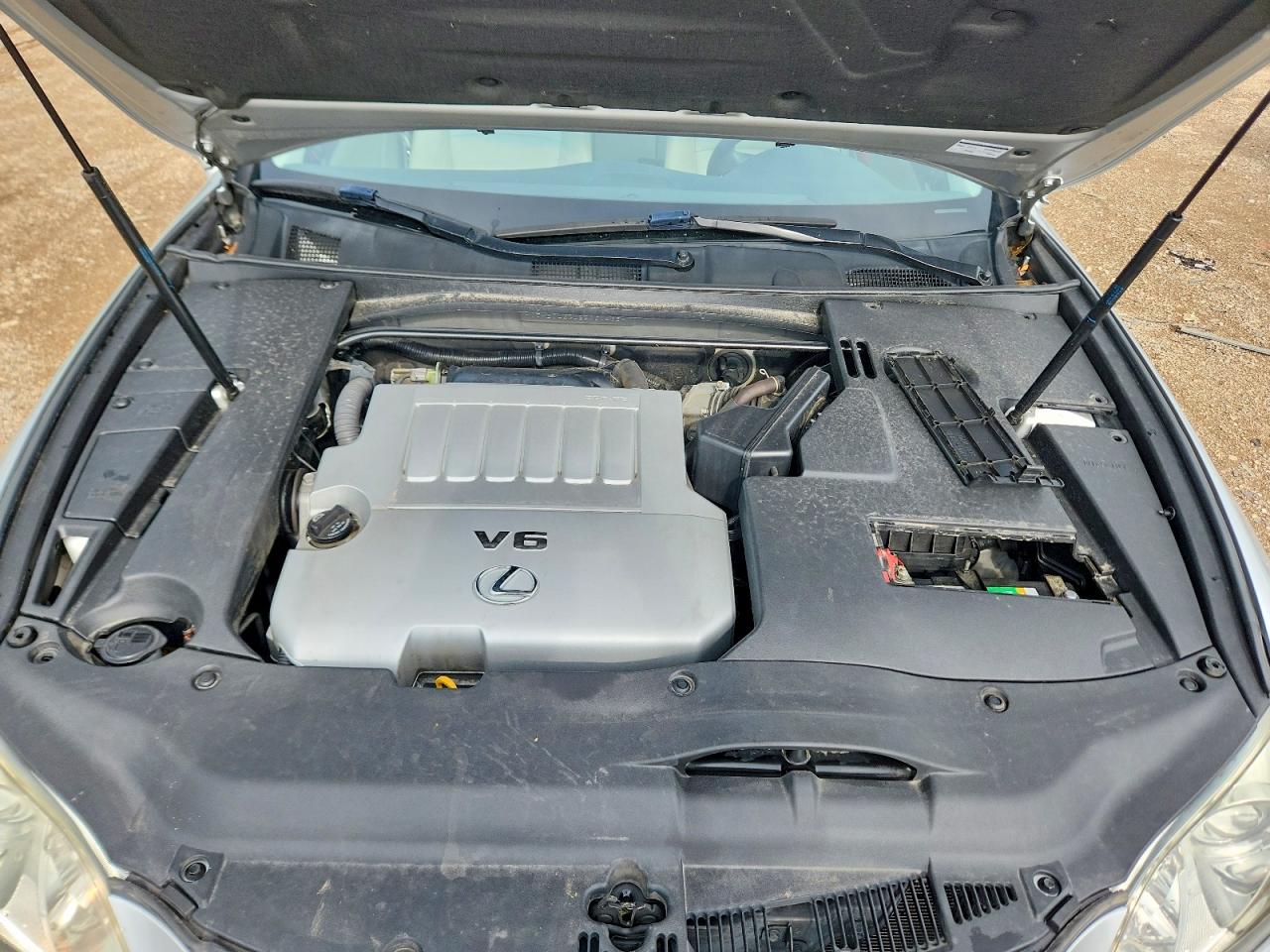 2008 Lexus Es 350 Silver vin: JTHBJ46G482261633