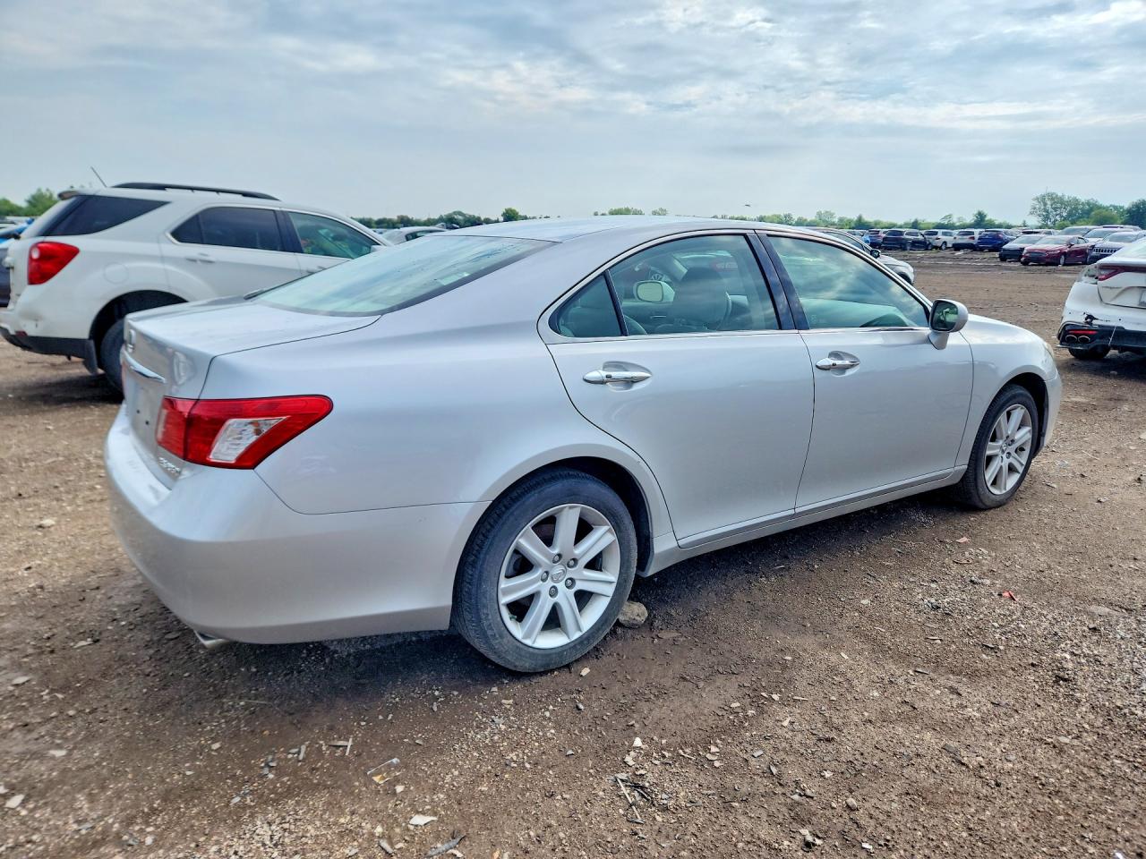2008 Lexus Es 350 Silver vin: JTHBJ46G482261633