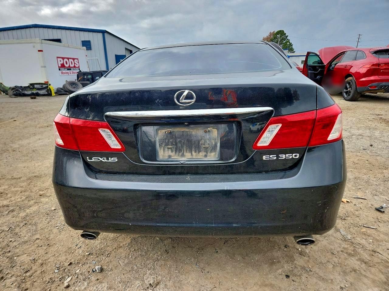 2008 Lexus Es 350 Black vin: JTHBJ46G482272485