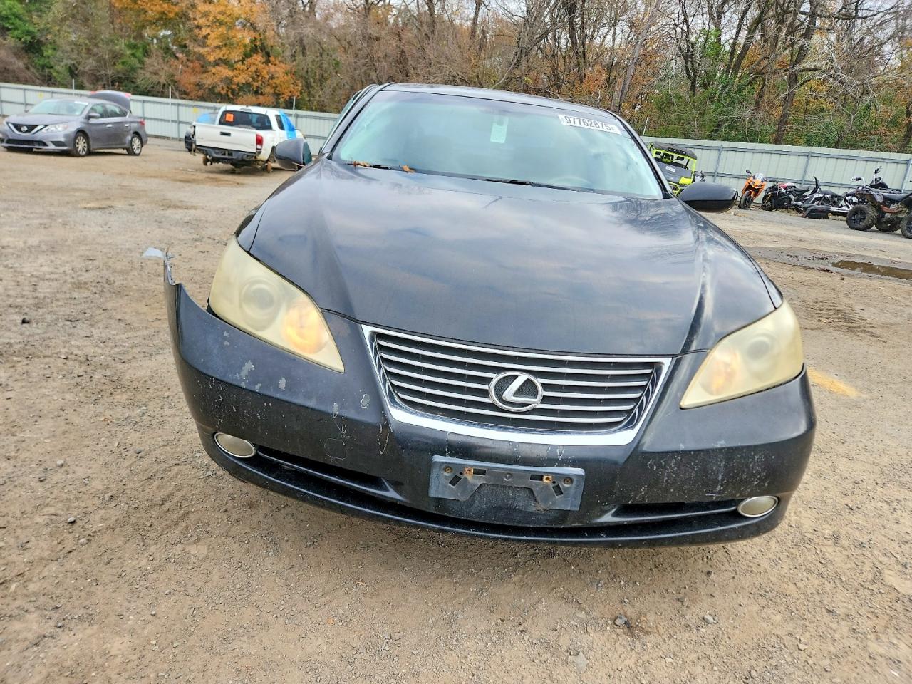 2008 Lexus Es 350 Black vin: JTHBJ46G482272485