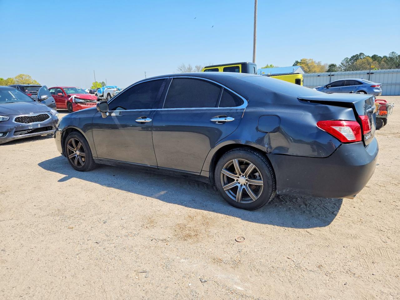 2009 Lexus Es 350 Base Black vin: JTHBJ46G492275579