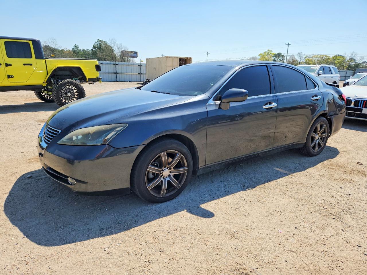 2009 Lexus Es 350 Base Black vin: JTHBJ46G492275579