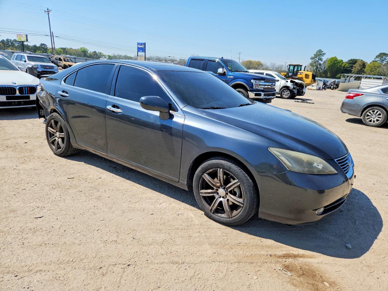 2009 Lexus Es 350 Base Black vin: JTHBJ46G492275579