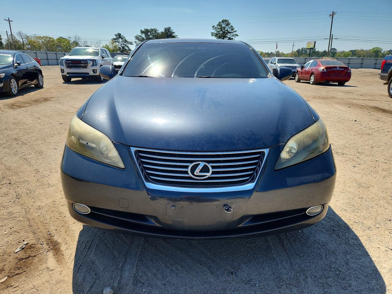 2009 Lexus Es 350 Base Black vin: JTHBJ46G492275579