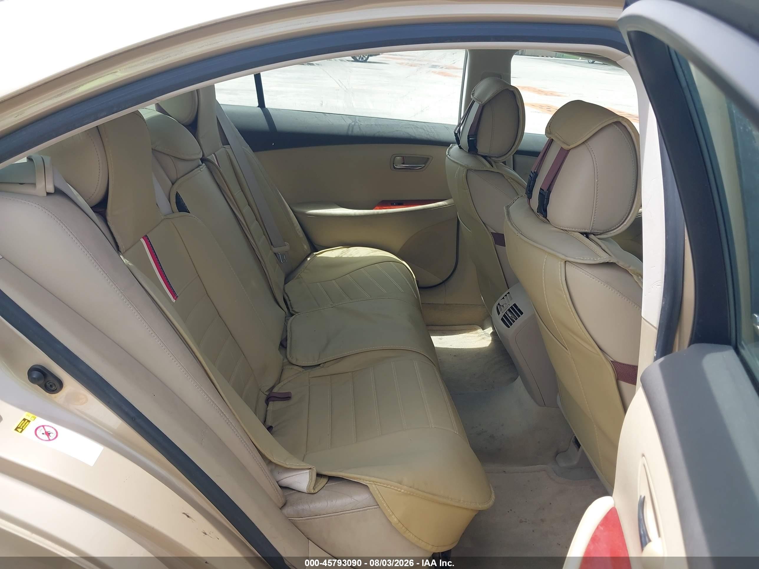 2009 Lexus Es 350   Gold vin: JTHBJ46G492286985