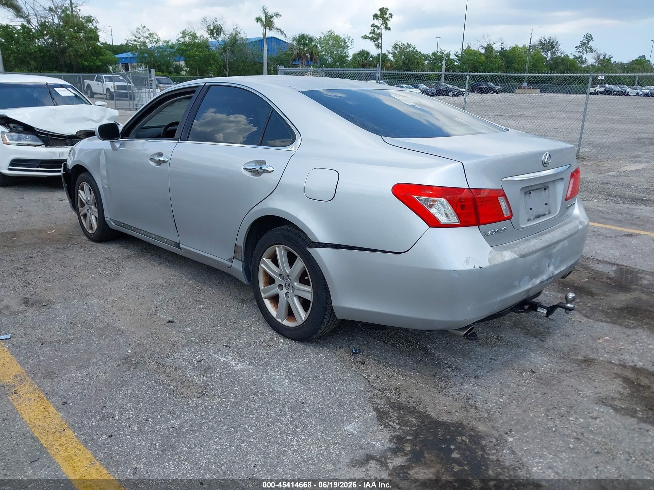 2009 Lexus Es 350   Silver vin: JTHBJ46G492291930