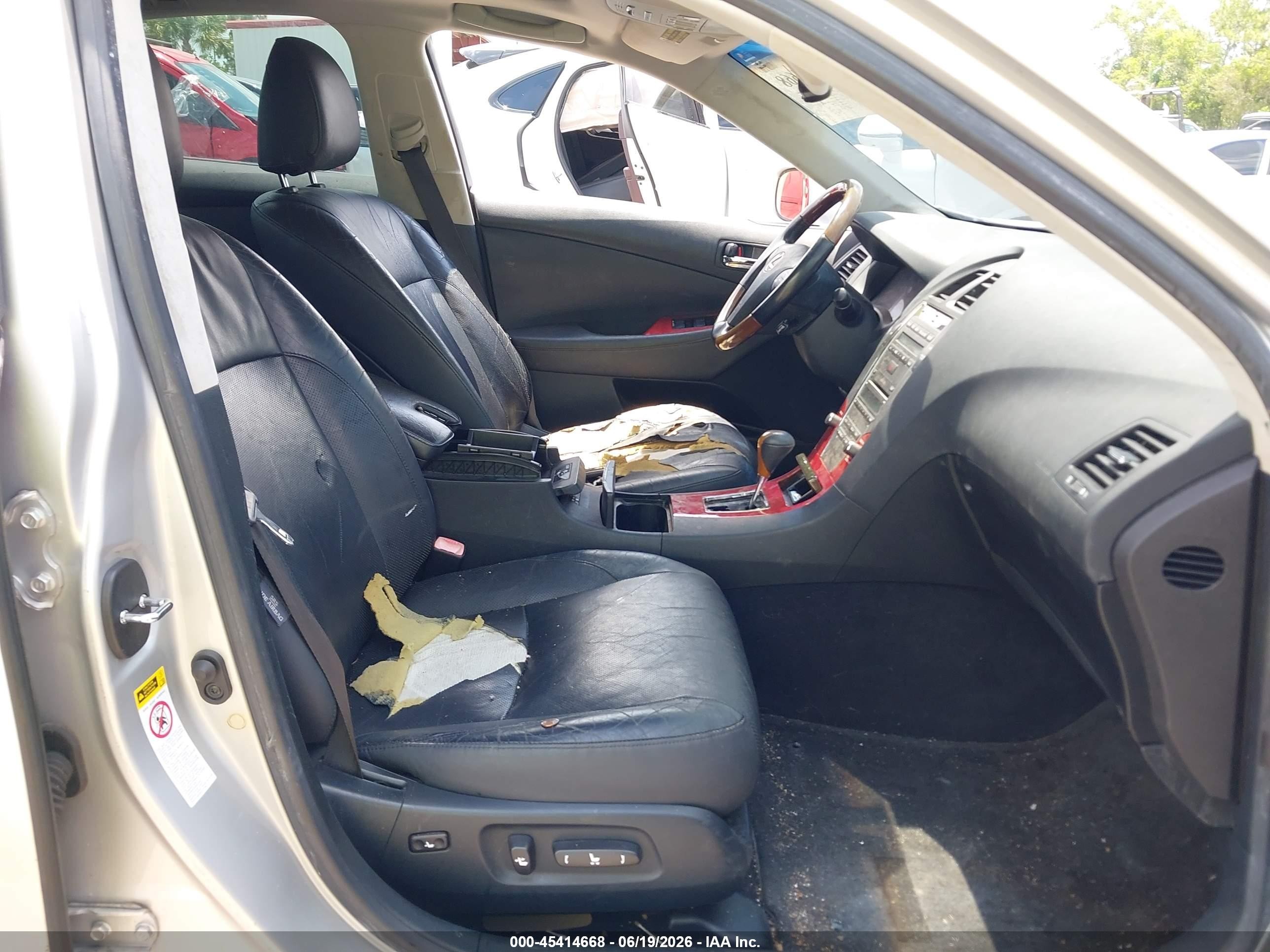 2009 Lexus Es 350   Silver vin: JTHBJ46G492291930