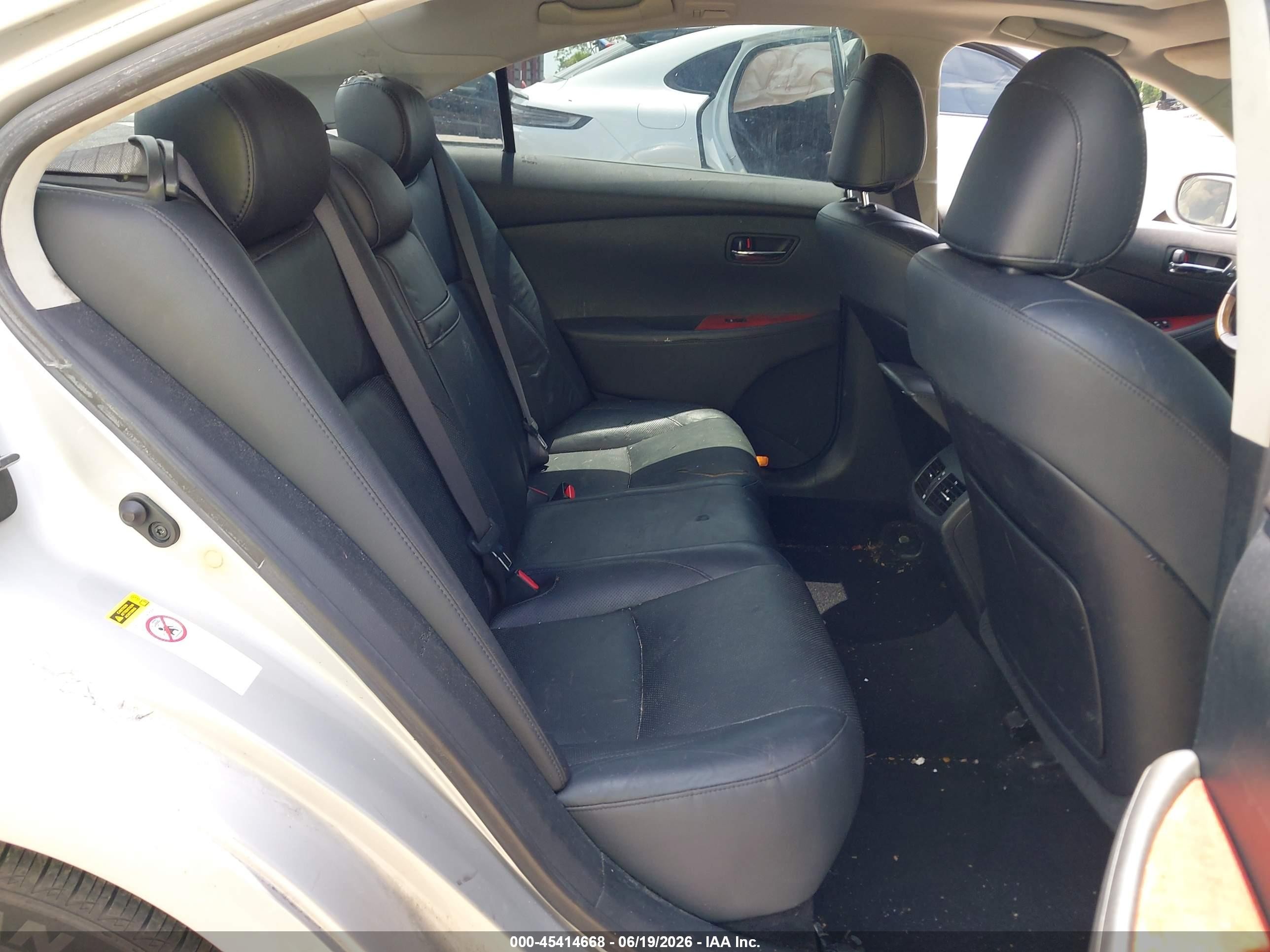 2009 Lexus Es 350   Silver vin: JTHBJ46G492291930