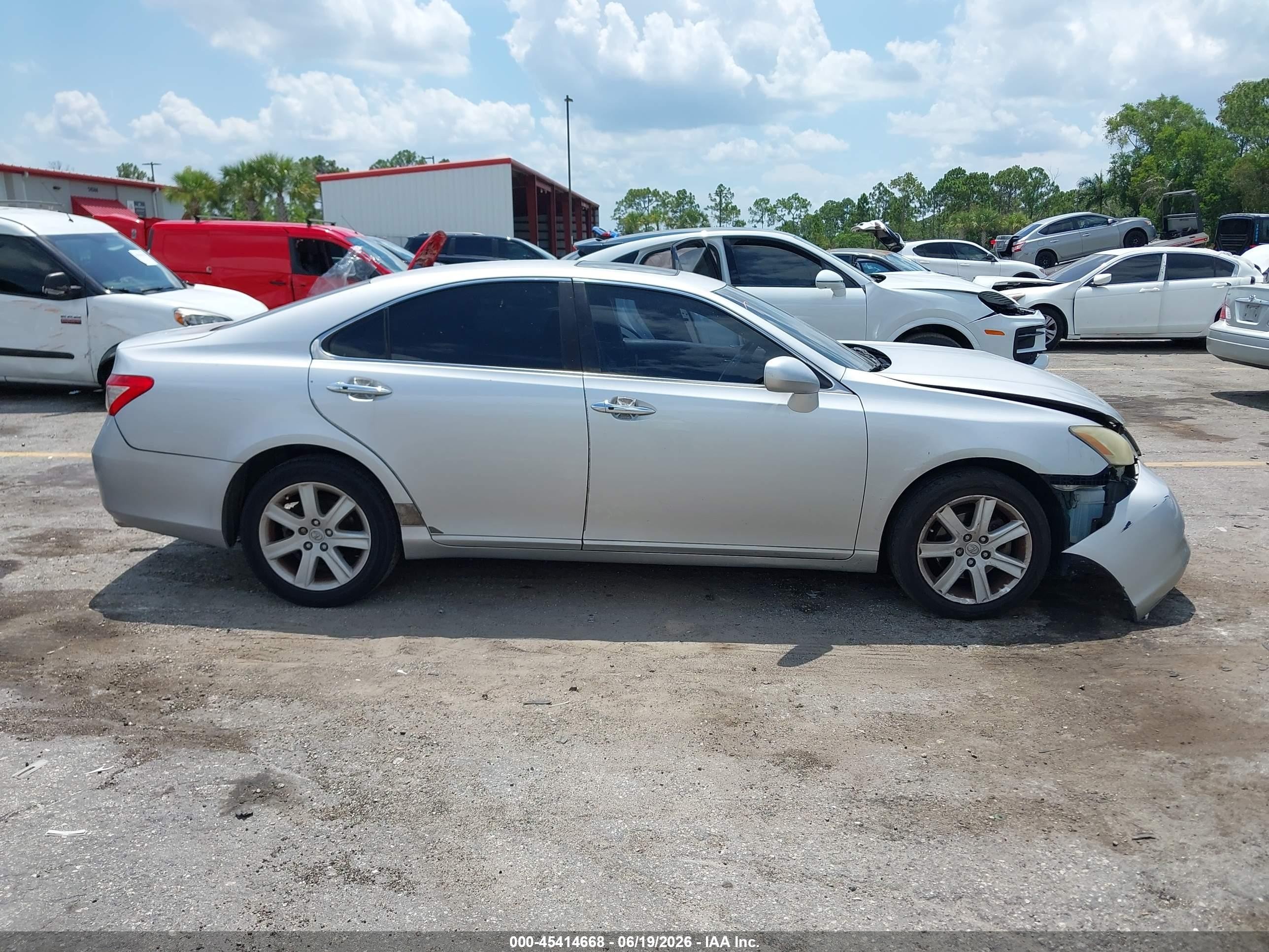 2009 Lexus Es 350   Silver vin: JTHBJ46G492291930