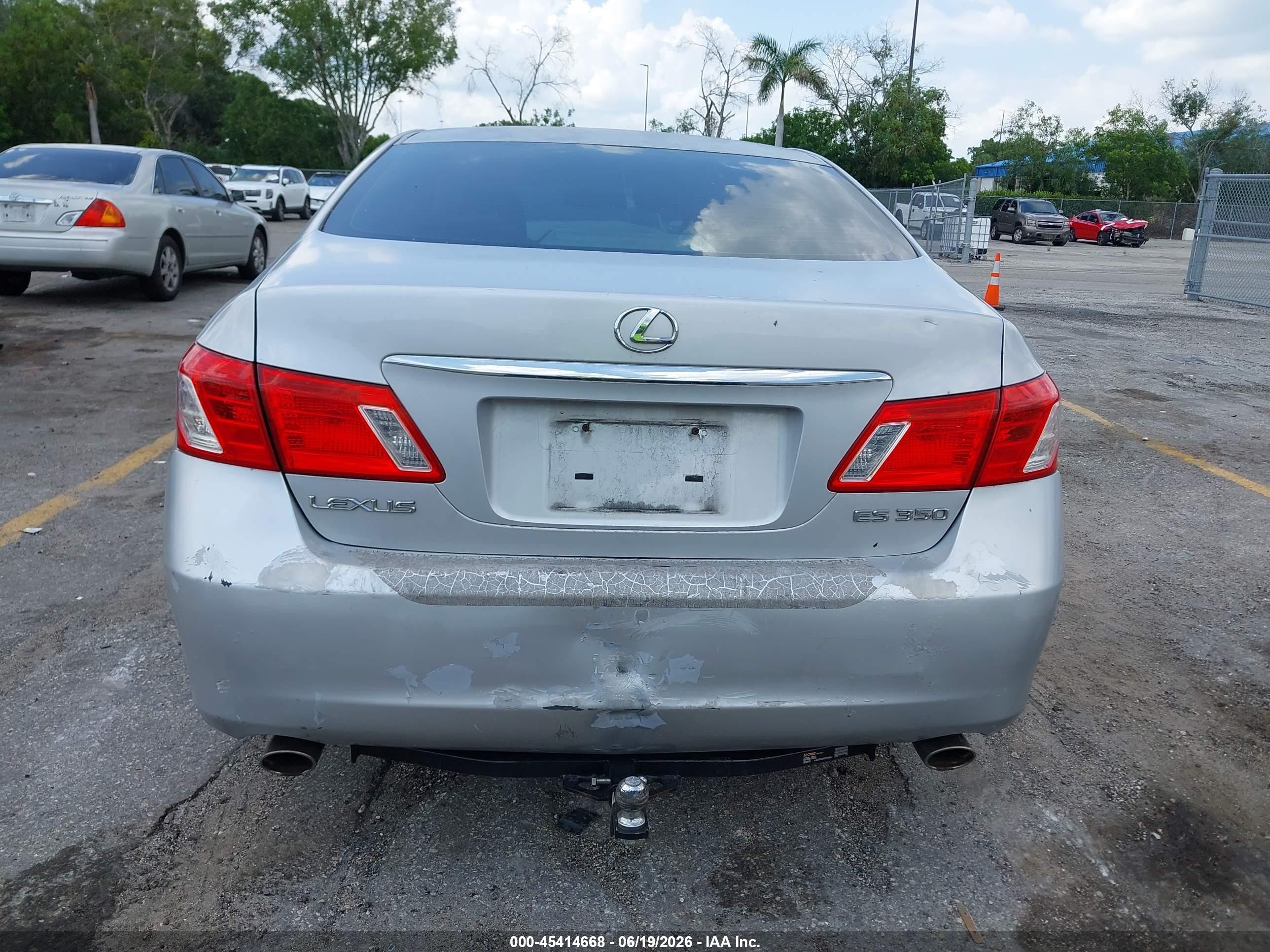 2009 Lexus Es 350   Silver vin: JTHBJ46G492291930