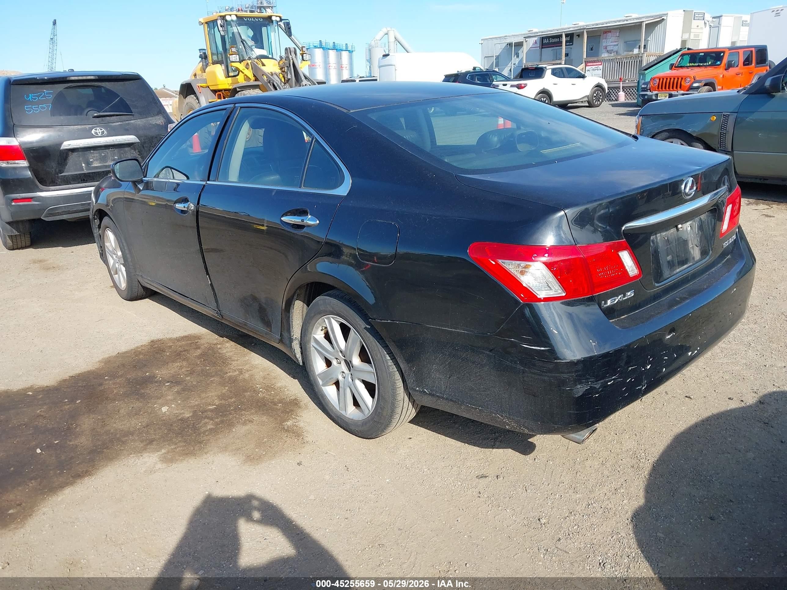 2009 Lexus Es 350   Black vin: JTHBJ46G492300822