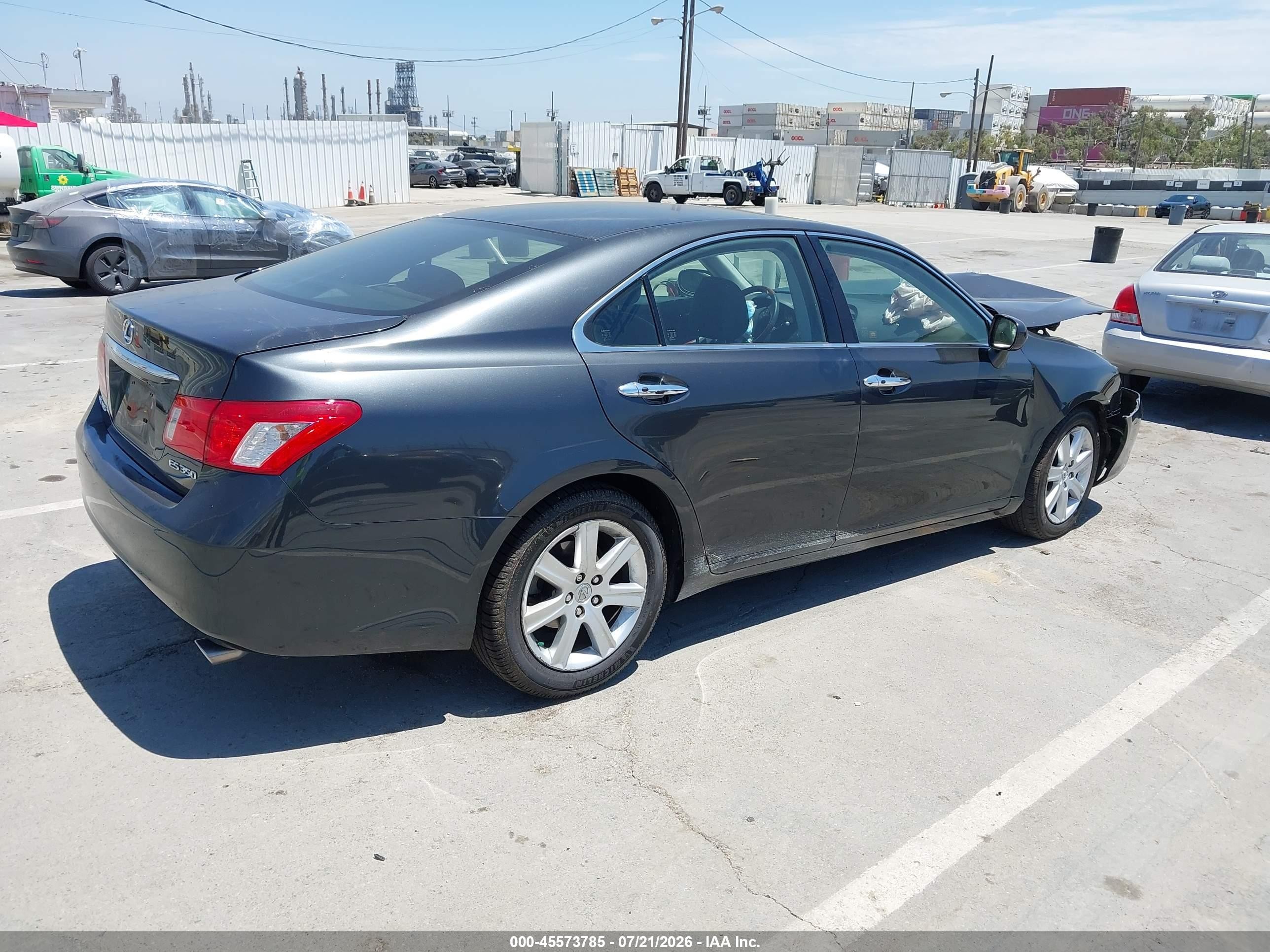 2009 Lexus Es 350   Gray vin: JTHBJ46G492307267