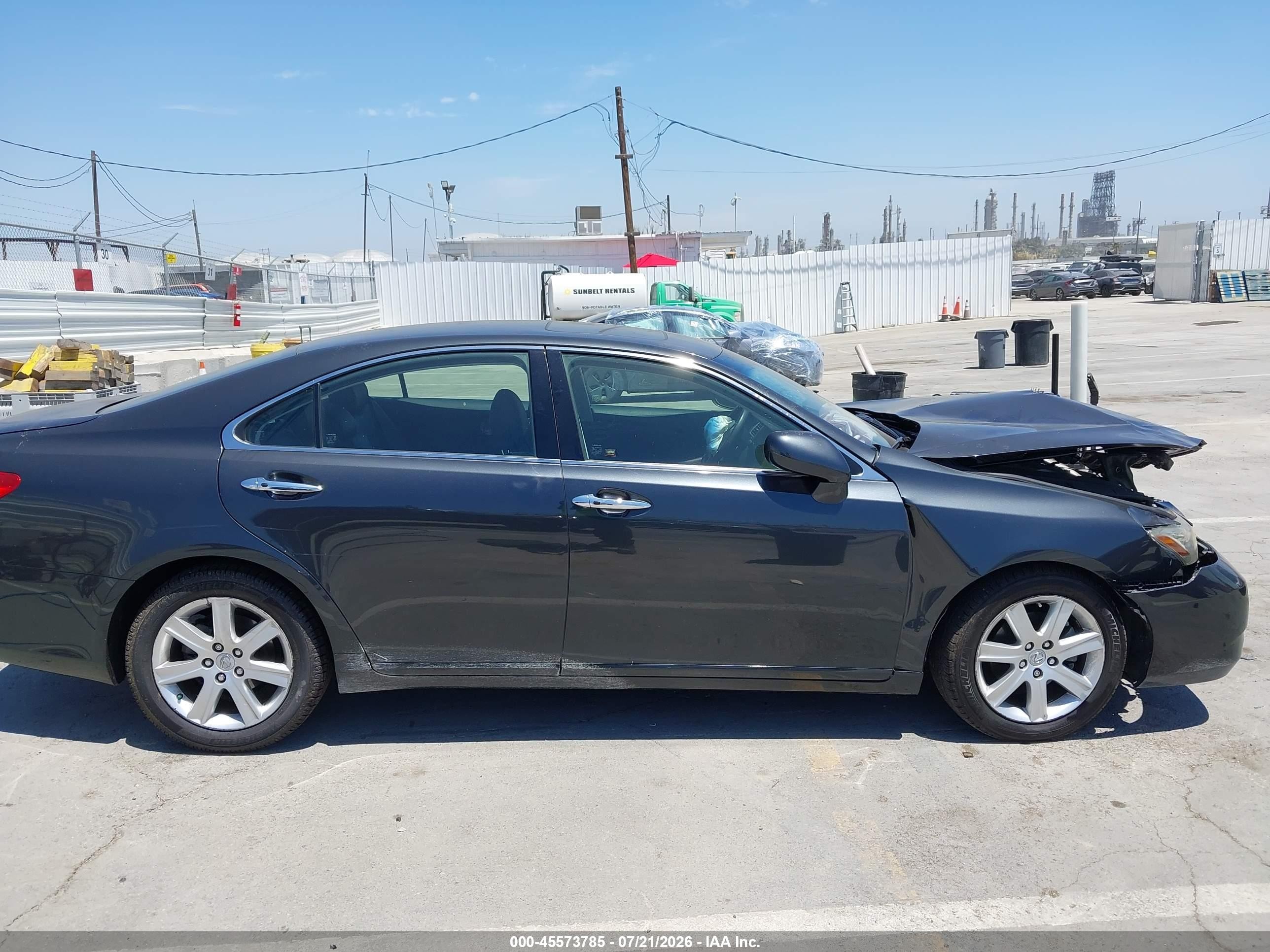 2009 Lexus Es 350   Gray vin: JTHBJ46G492307267