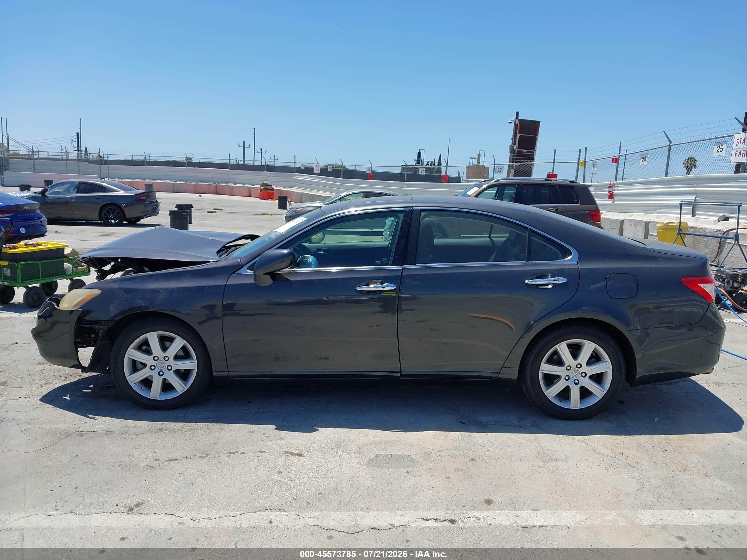 2009 Lexus Es 350   Gray vin: JTHBJ46G492307267