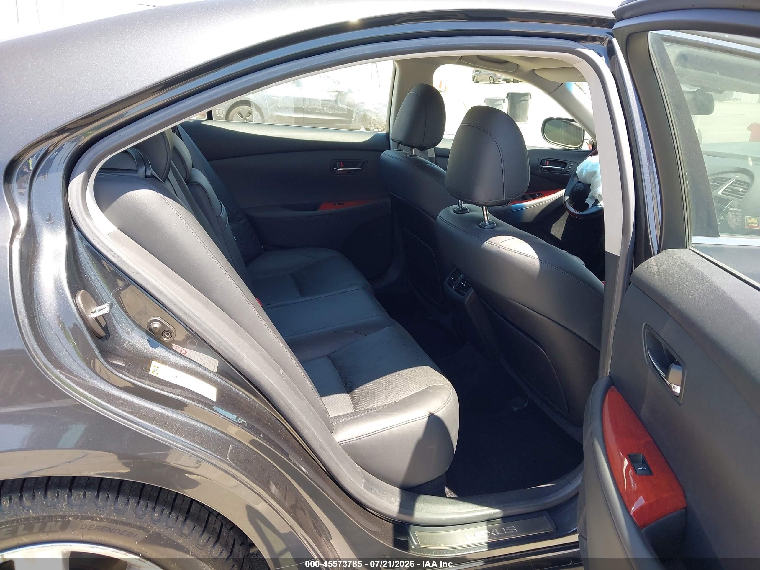 2009 Lexus Es 350   Gray vin: JTHBJ46G492307267