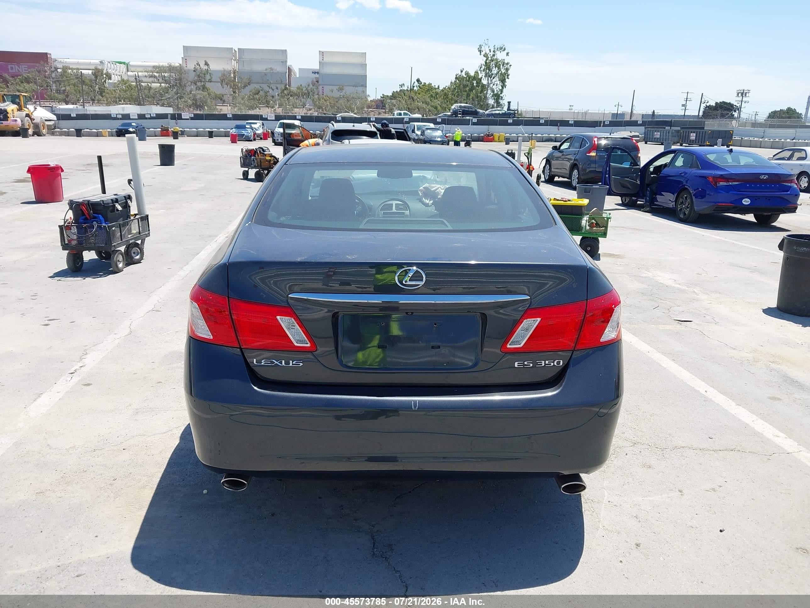 2009 Lexus Es 350   Gray vin: JTHBJ46G492307267