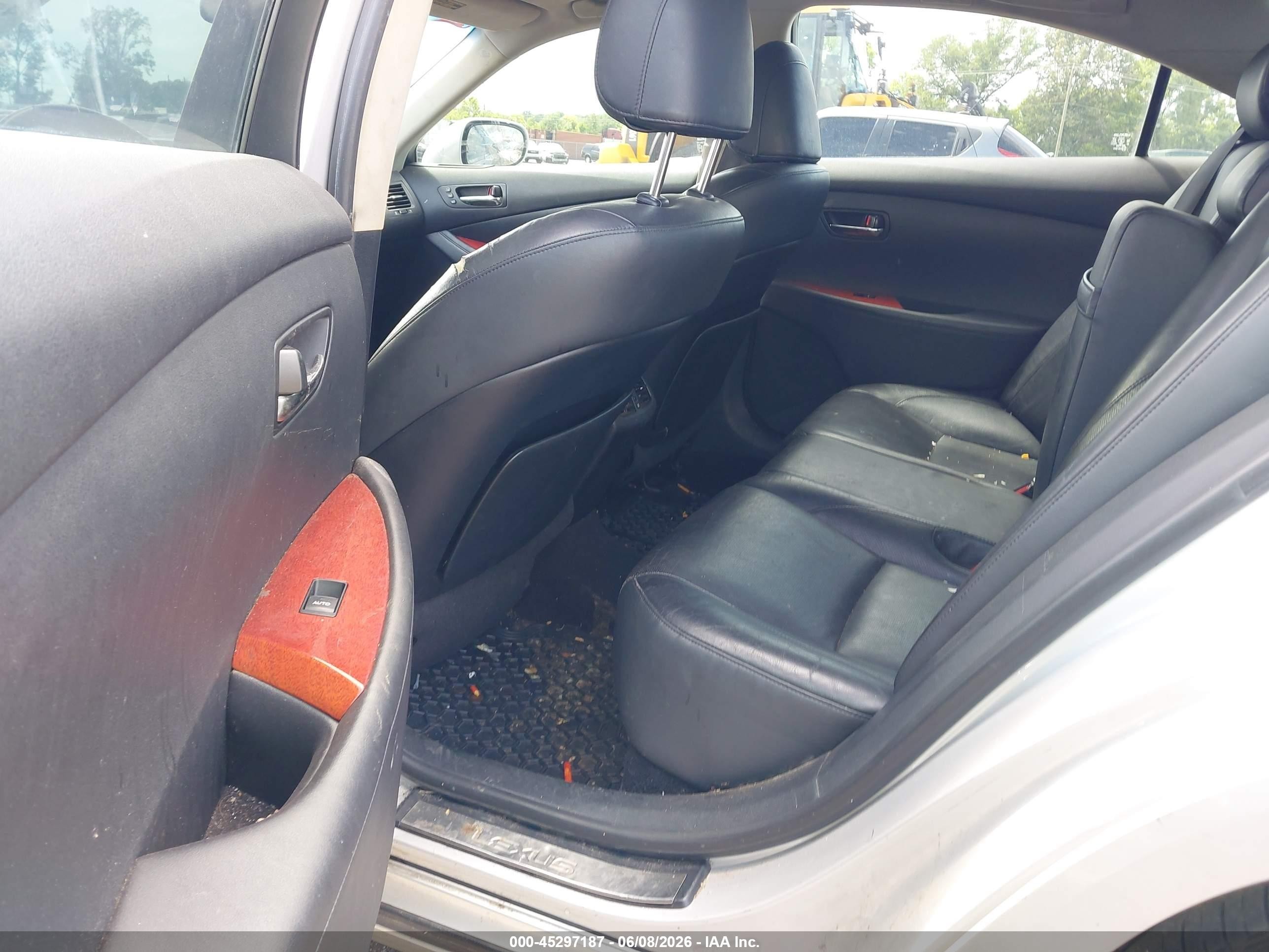 2009 Lexus Es 350   Gray vin: JTHBJ46G492311061
