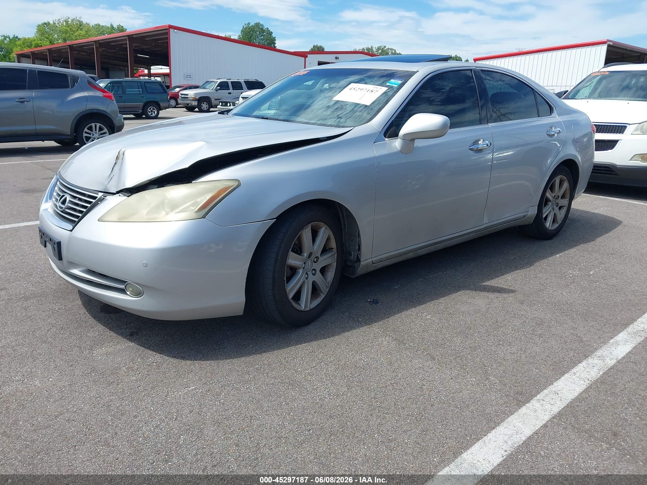 2009 Lexus Es 350   Gray vin: JTHBJ46G492311061