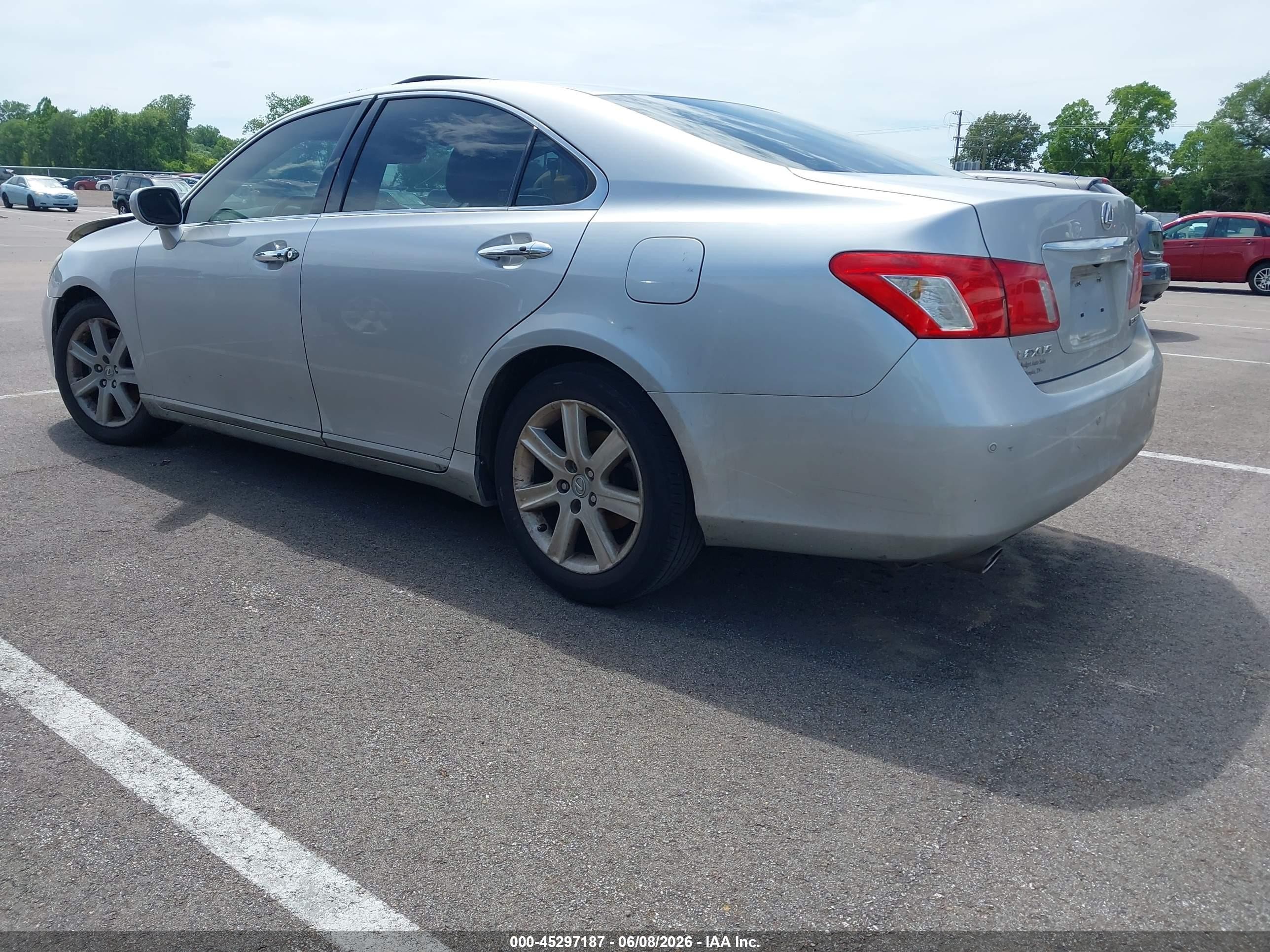 2009 Lexus Es 350   Gray vin: JTHBJ46G492311061