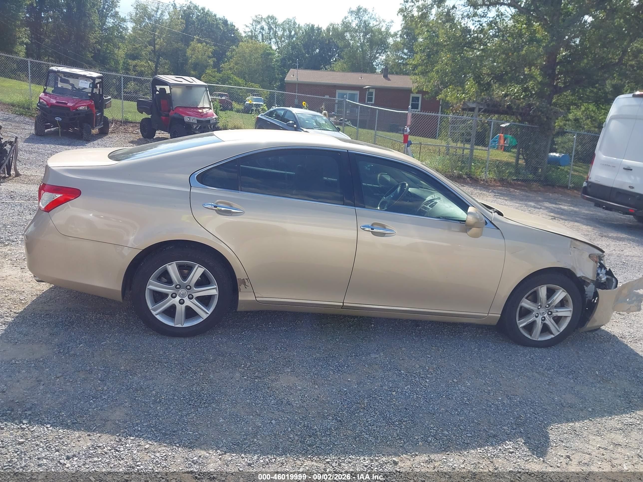 2009 Lexus Es 350   Gold vin: JTHBJ46G492311772
