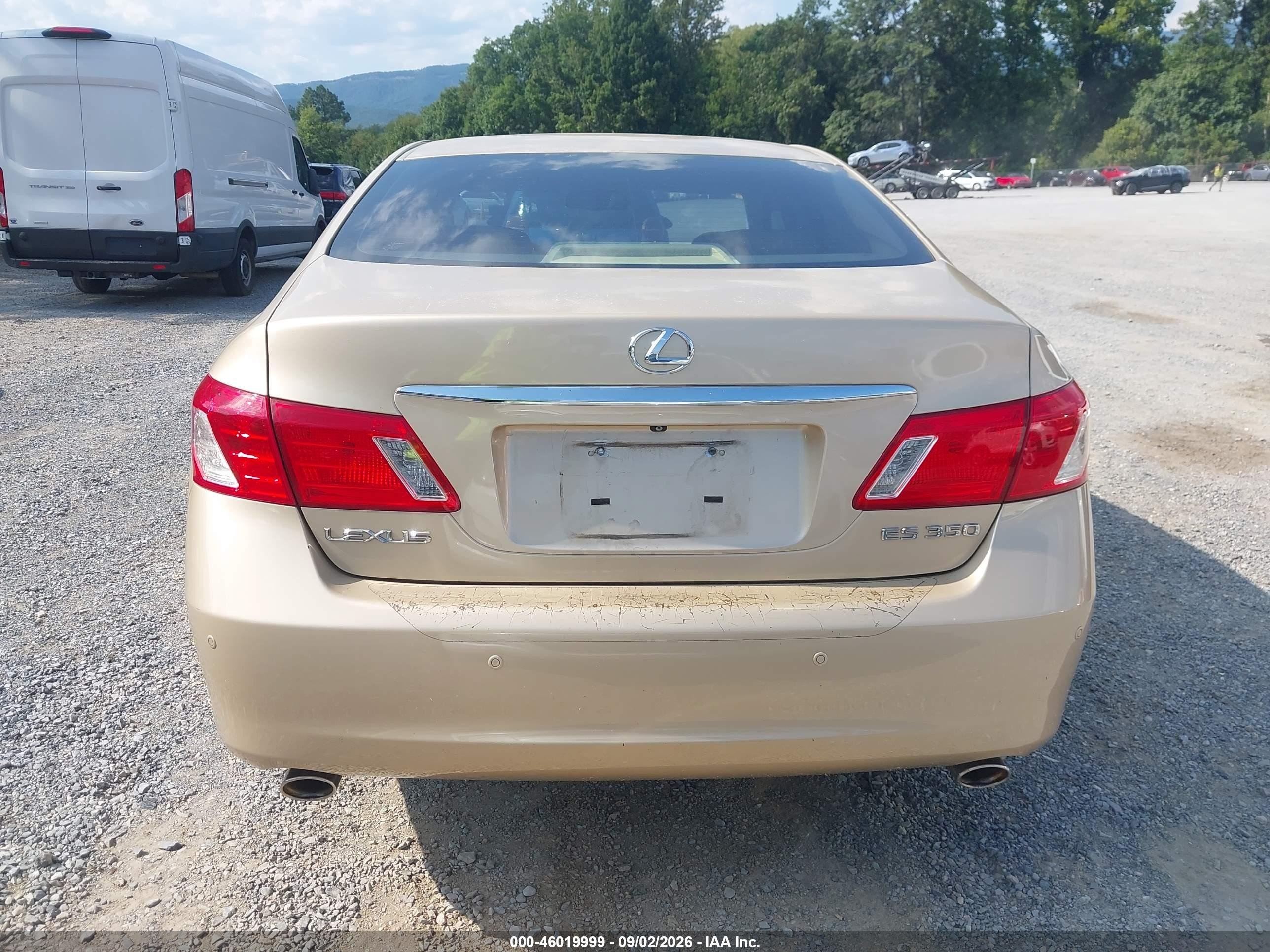 2009 Lexus Es 350   Gold vin: JTHBJ46G492311772