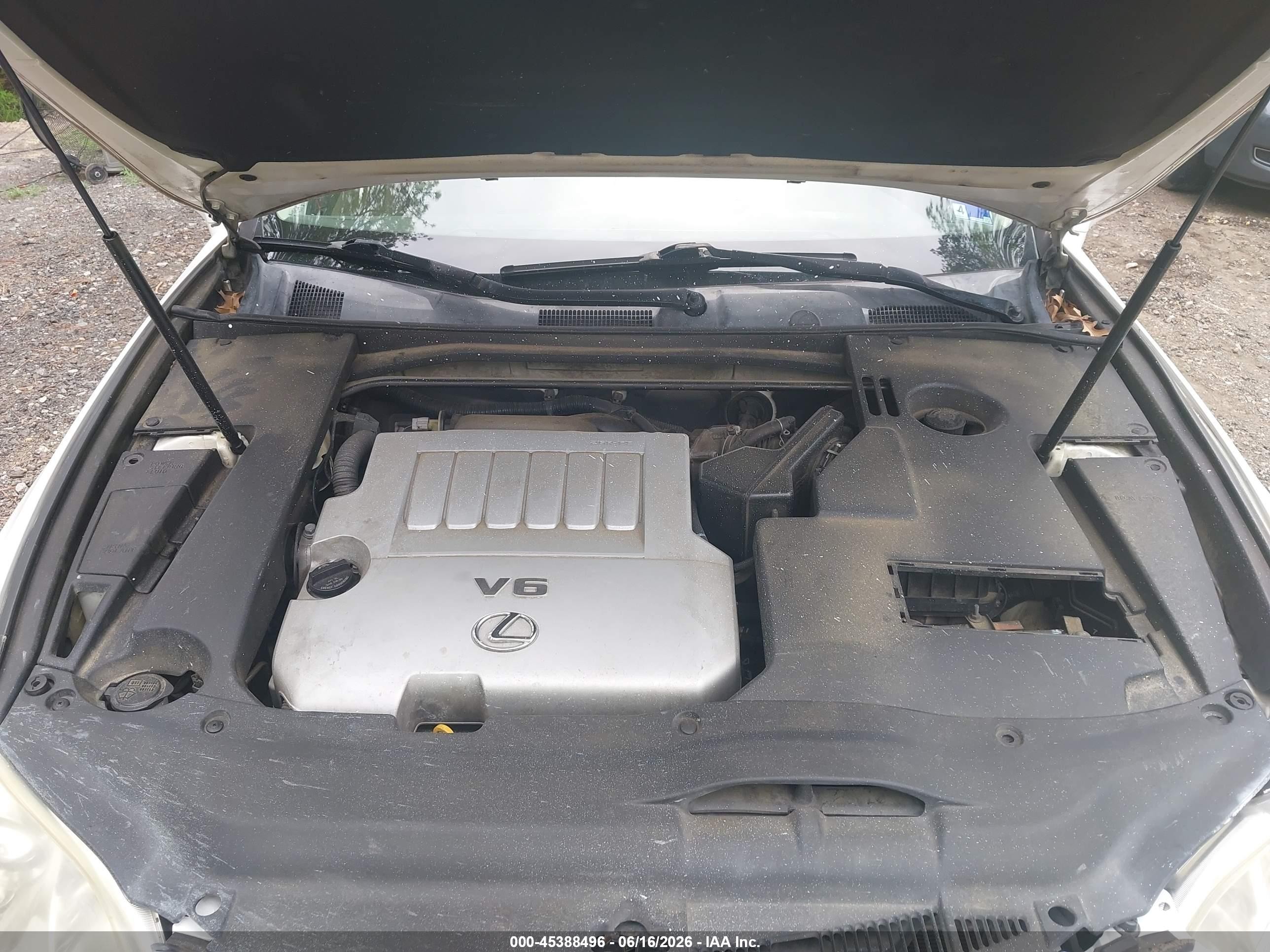 2009 Lexus Es 350   Белый vin: JTHBJ46G492333786