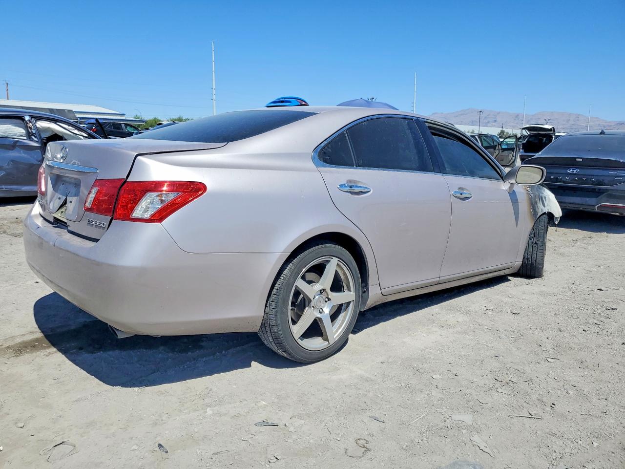 2007 Lexus Es 350 Silver vin: JTHBJ46G572011462