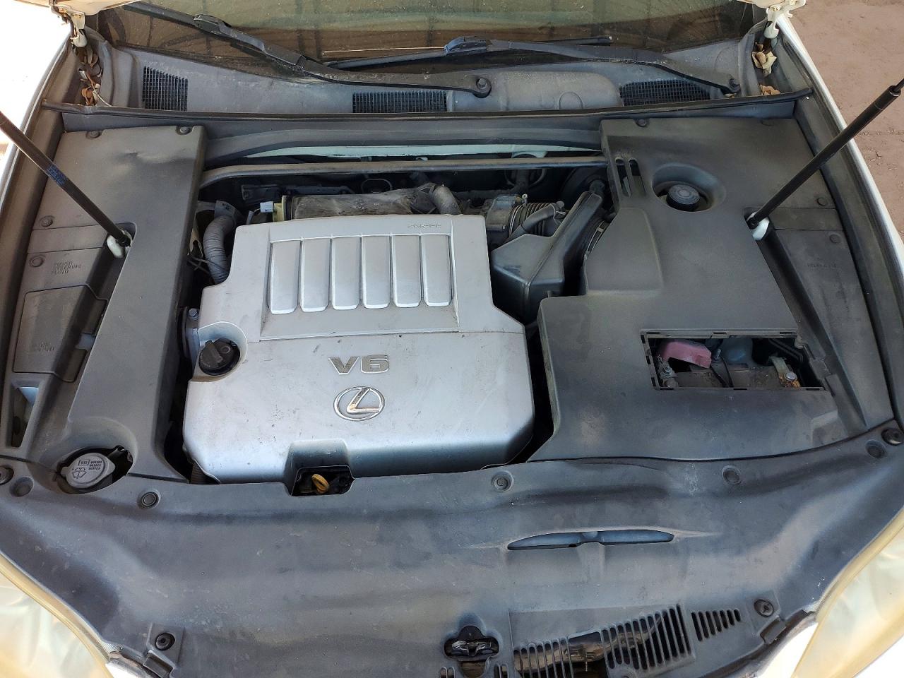2007 Lexus Es White vin: JTHBJ46G572013146