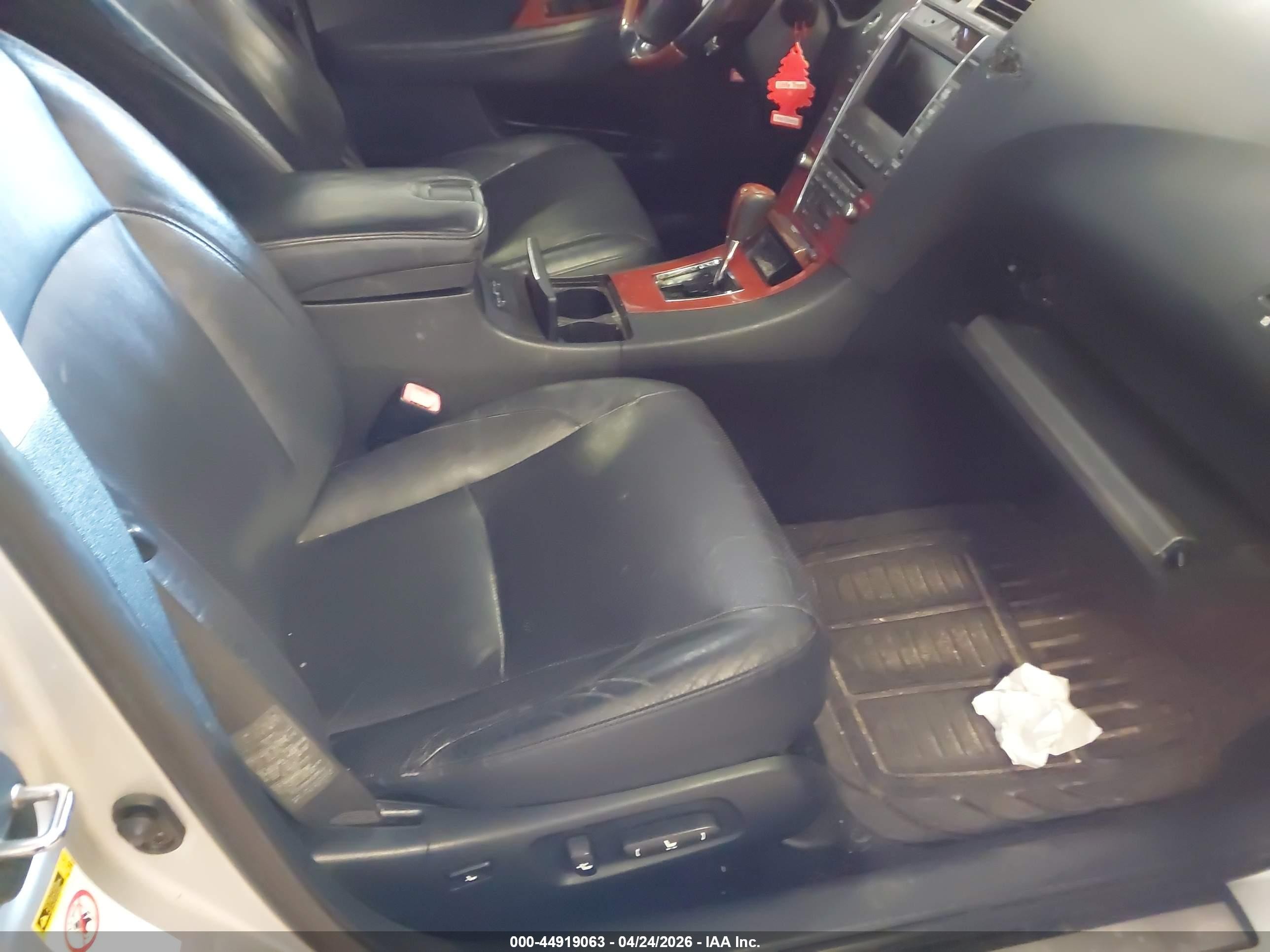 2007 Lexus Es 350   Black vin: JTHBJ46G572014121