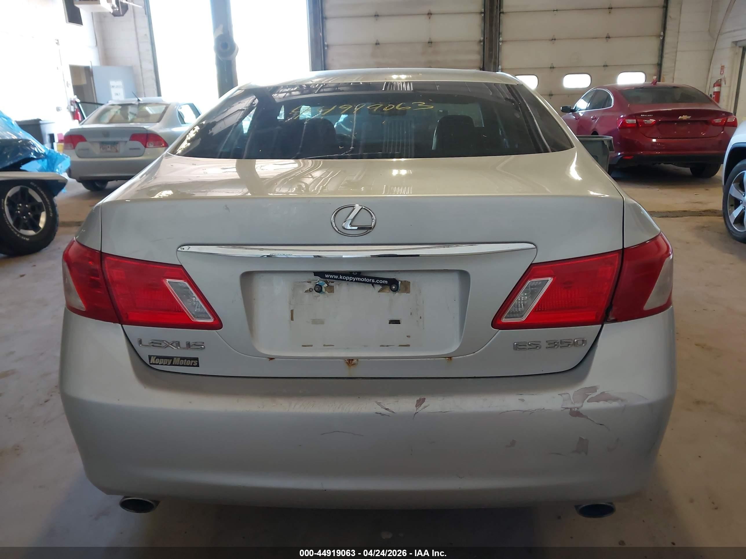 2007 Lexus Es 350   Black vin: JTHBJ46G572014121