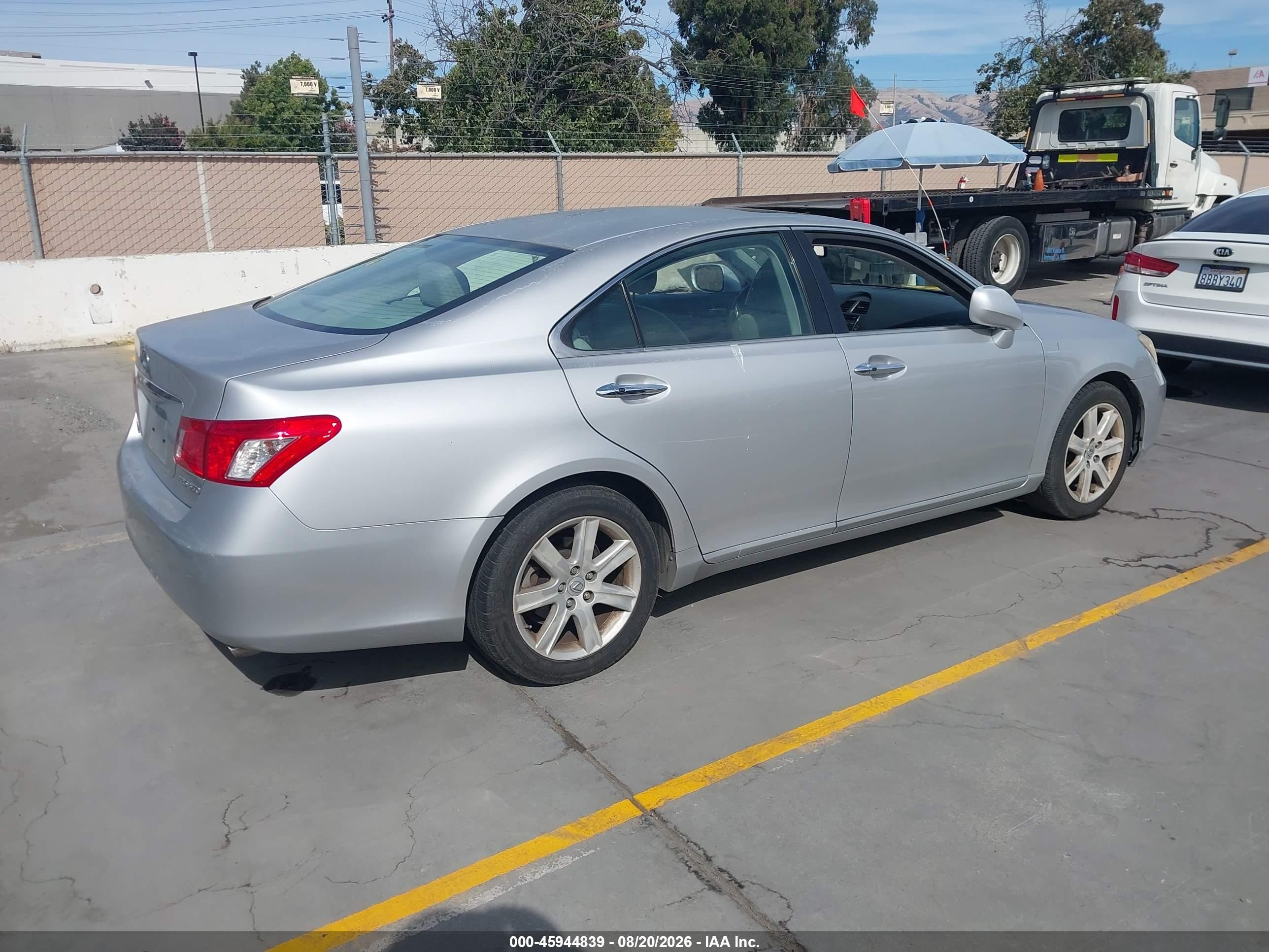 2007 Lexus Es 350   Gray vin: JTHBJ46G572015284